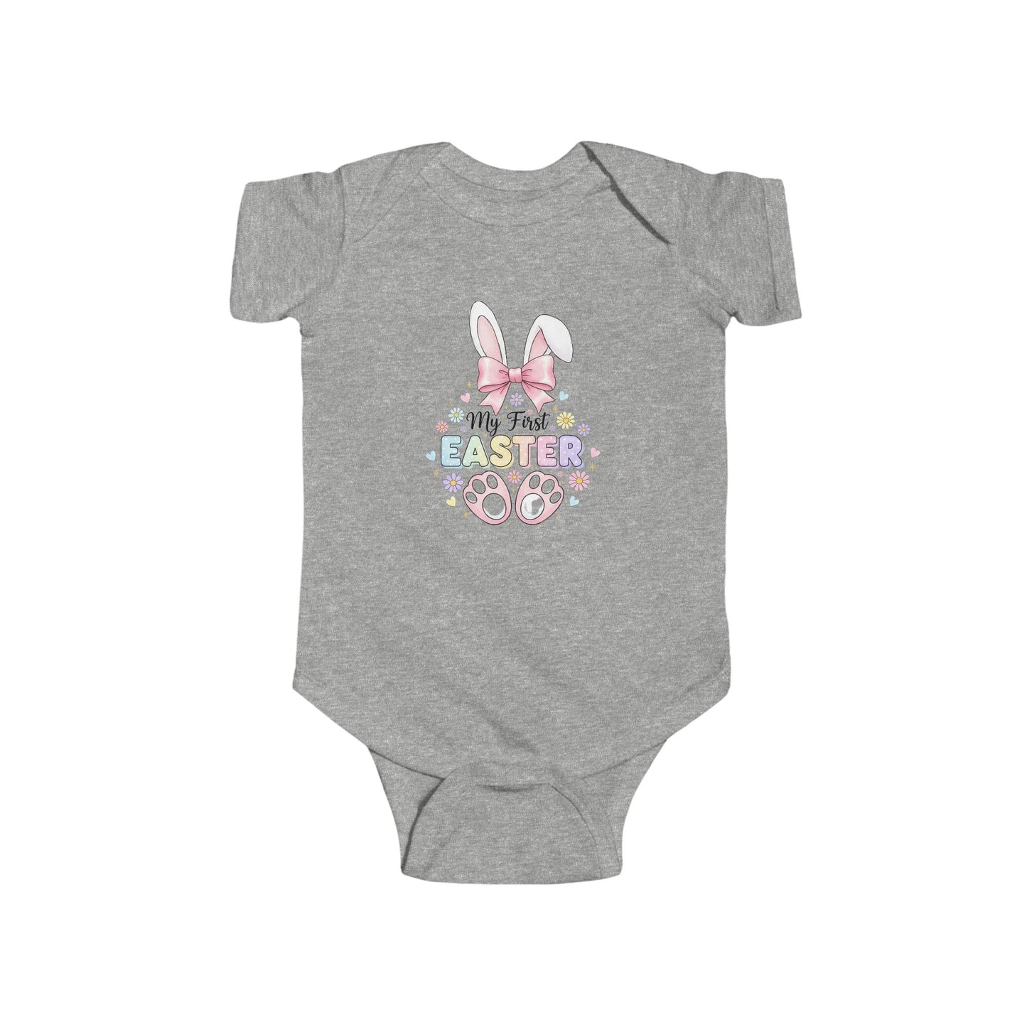 My First Easter Infant Bodysuit — Baby Bunny Easter Onesie
