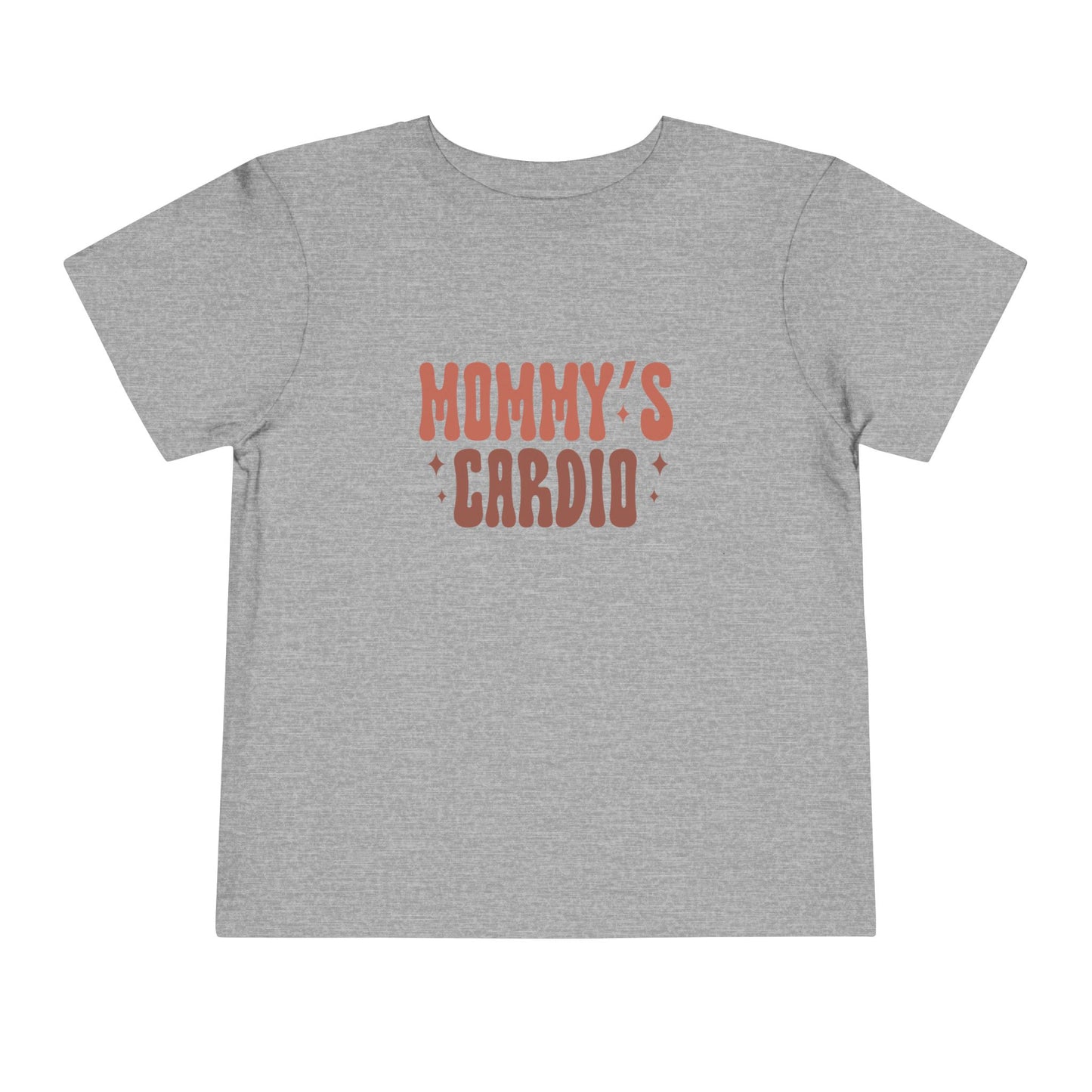 Toddler Tee — "Mommy's Cardio" Cute Baby Shirt | New Mom Gift