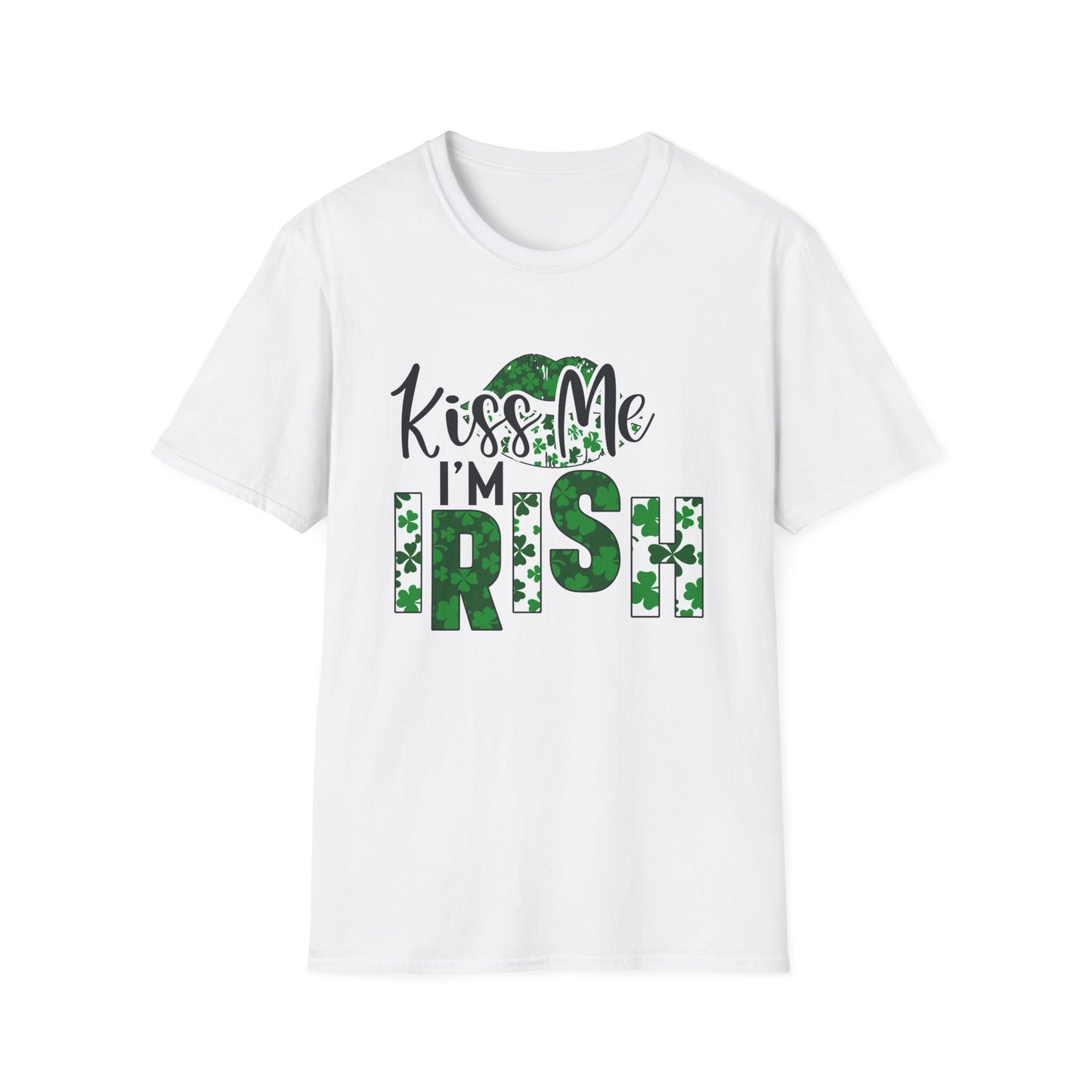 Kiss Me I'm Irish T-Shirt — St. Patrick's Day Shamrock Tee