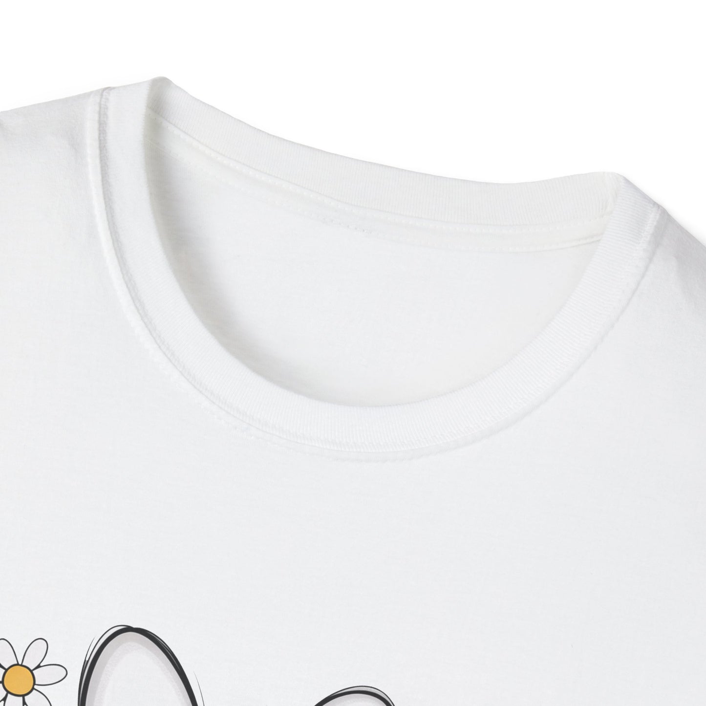 Easter Teacher T-Shirt — Cute Bunny Ears, Carrots & Painted Eggs Teacher Tee