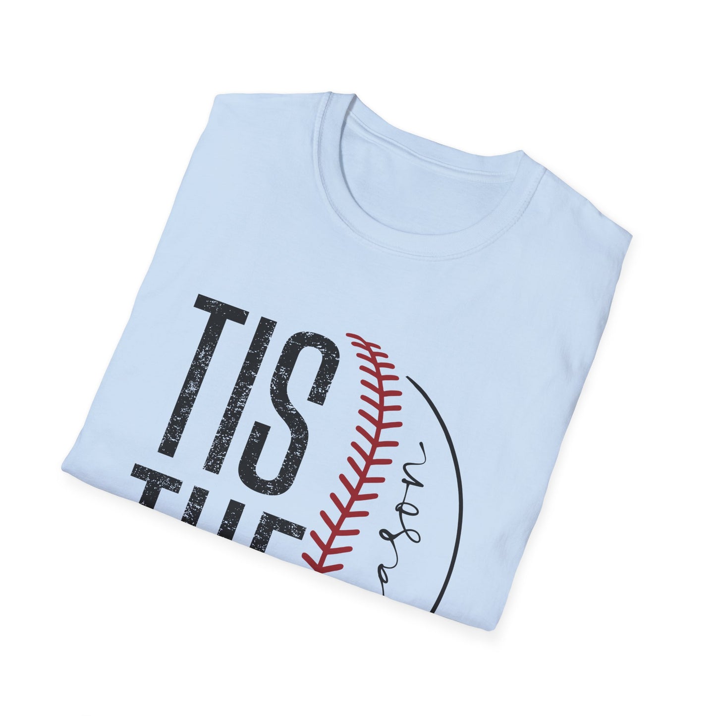 T-Shirt - "Tis The" Baseball Graphic Tee