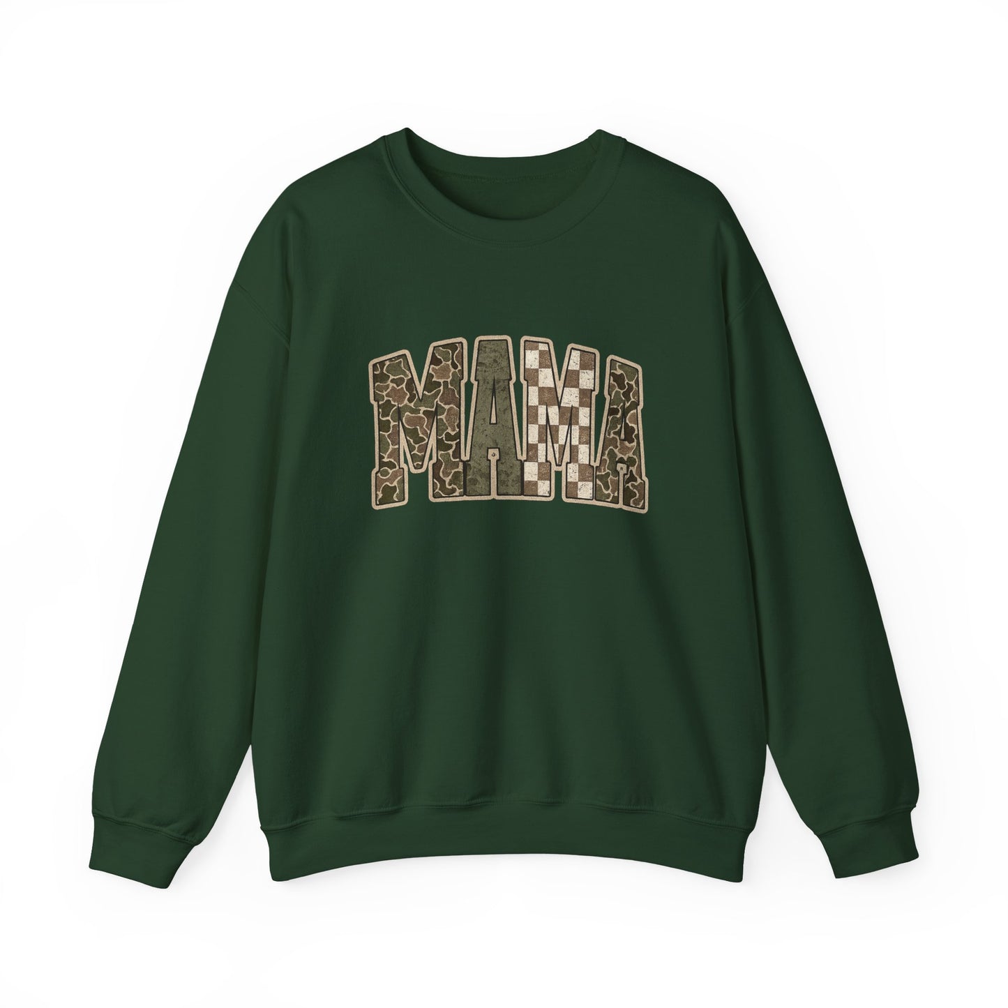 Mama Camo Crewneck Sweatshirt