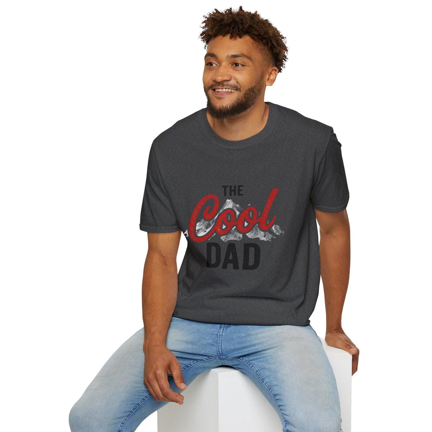 Cool Dad T-Shirt — 'The Cool' Vintage Mountain Dad Tee