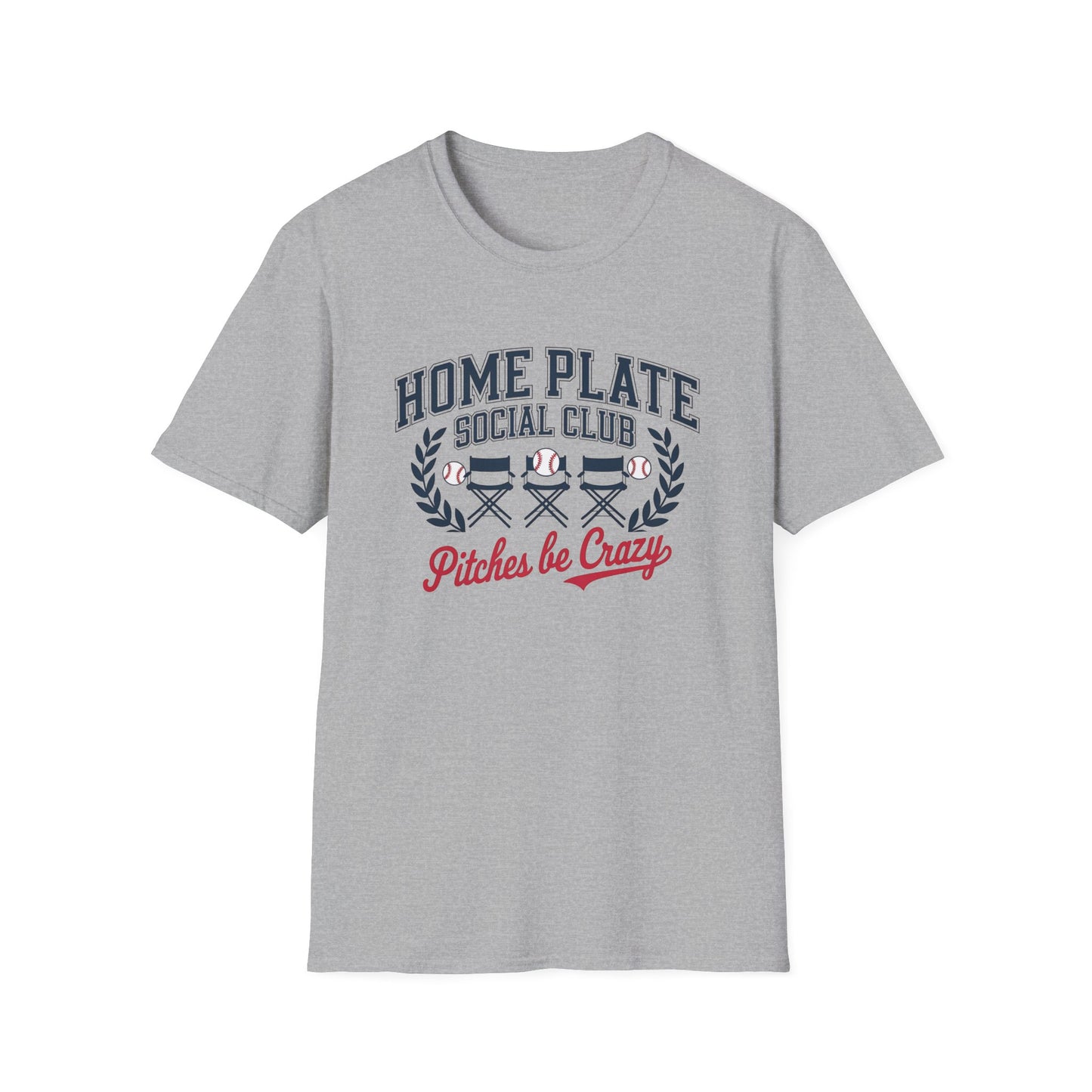 Home Plate Social Club 'Pitches Be Crazy' T-Shirt