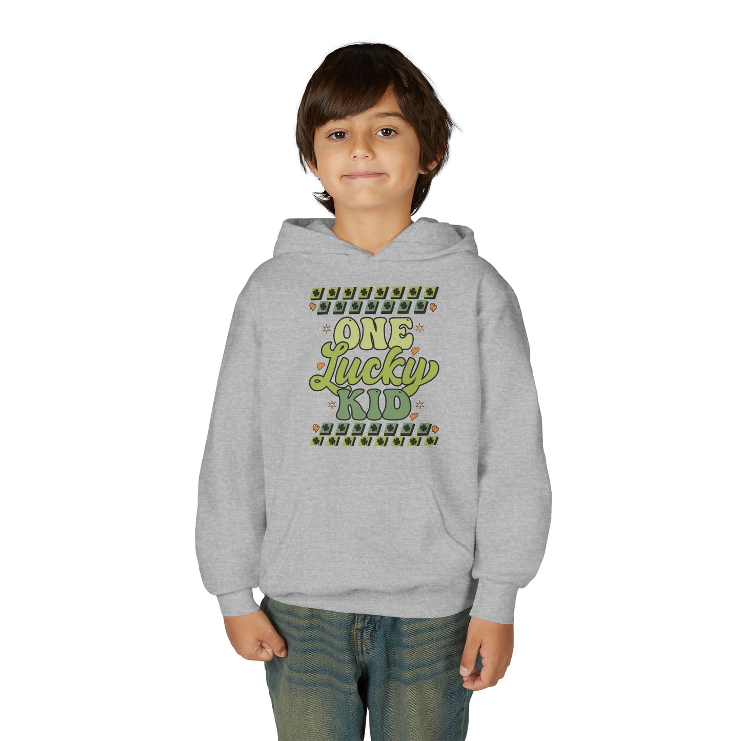 One Lucky Kid Hoodie — Youth St. Patrick's Day Lucky Kid Sweatshirt