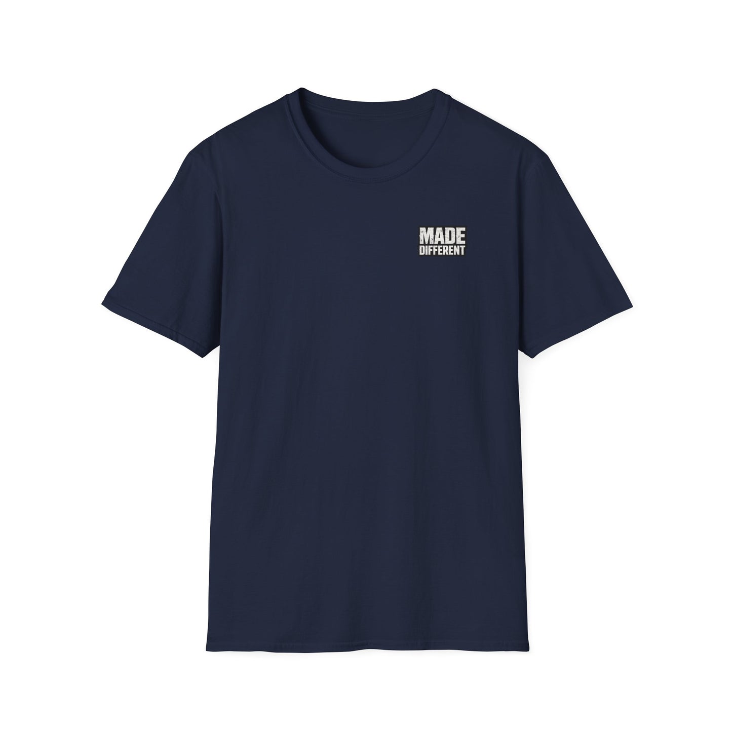Blue Collar Made T-Shirt — Skull Hardhat Workwear Tee