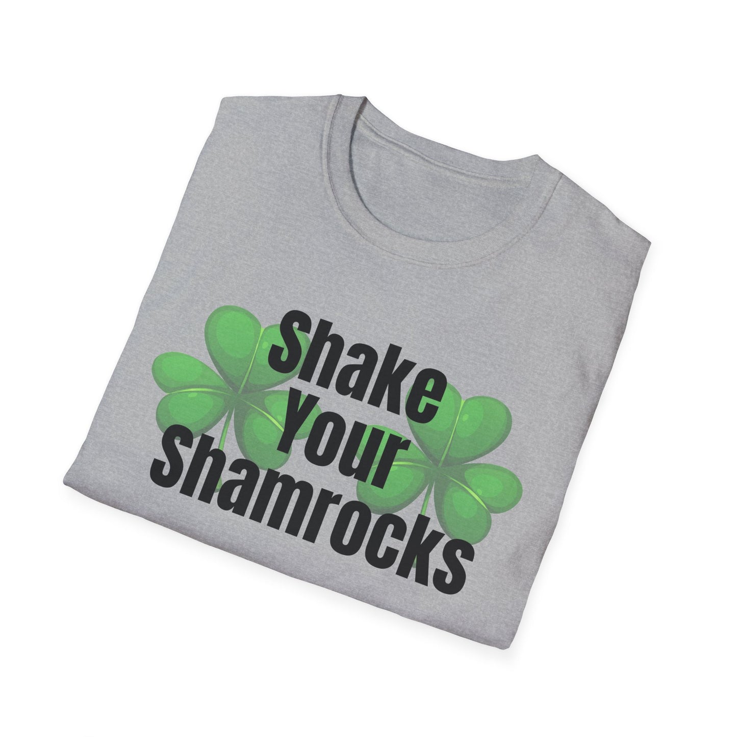 Shake Your Shamrocks T-Shirt — St. Patrick’s Day Funny Shamrock Tee