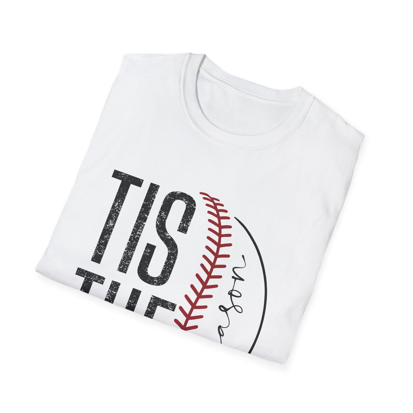 T-Shirt - "Tis The" Baseball Graphic Tee