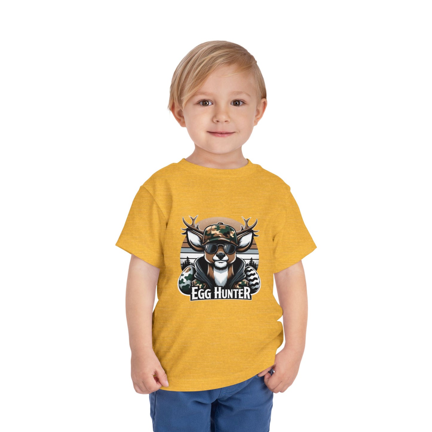 Toddler "Egg Hunter" Deer Camo Tee