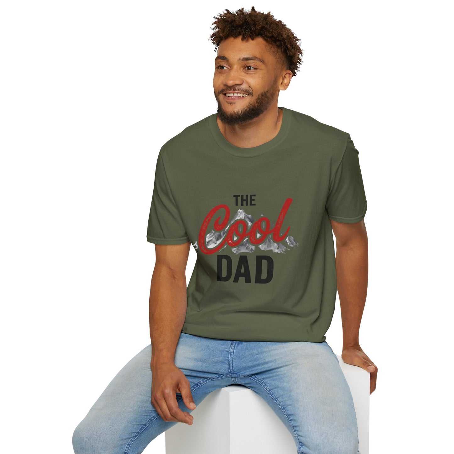 Cool Dad T-Shirt — 'The Cool' Vintage Mountain Dad Tee