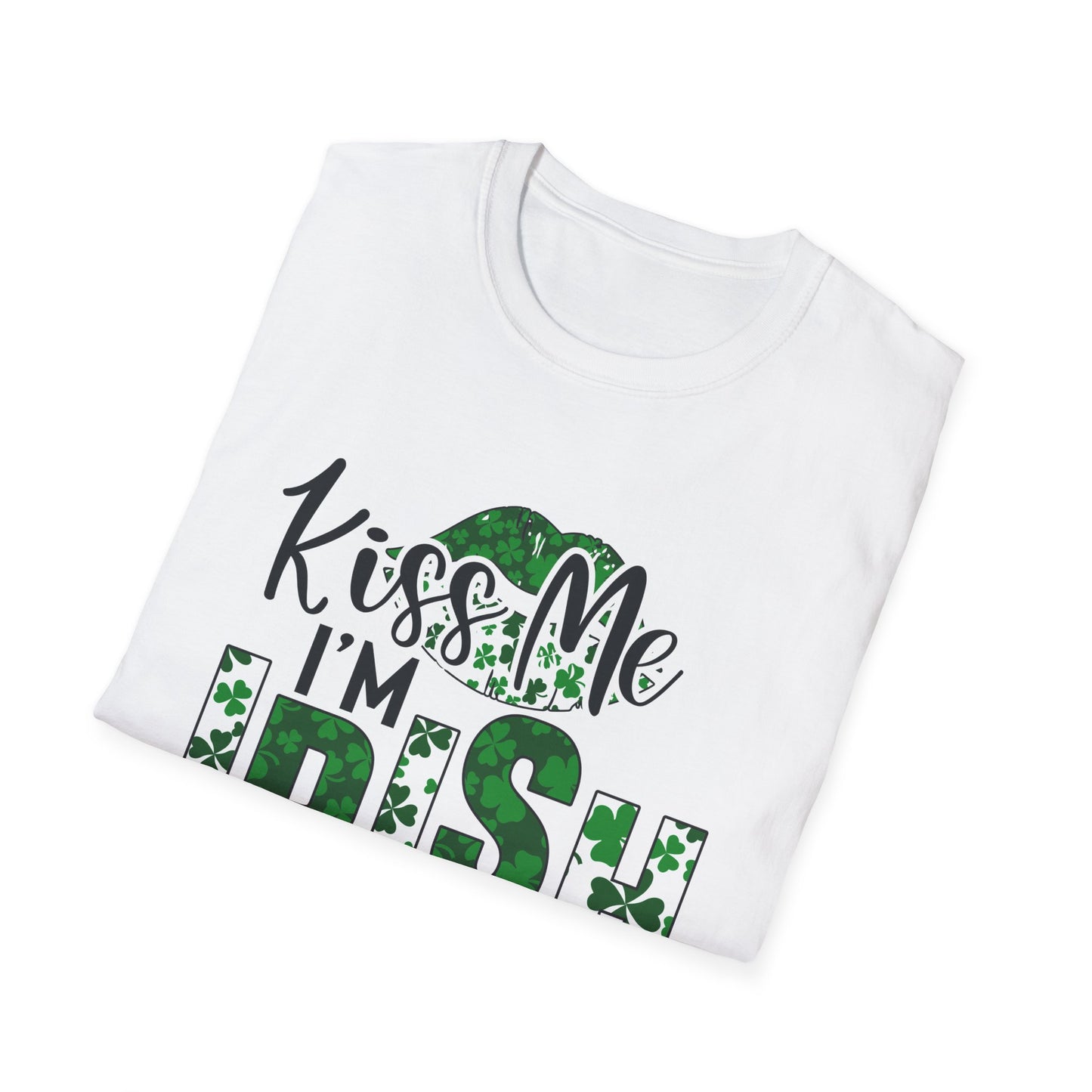 Kiss Me I'm Irish T-Shirt — St. Patrick's Day Shamrock Tee