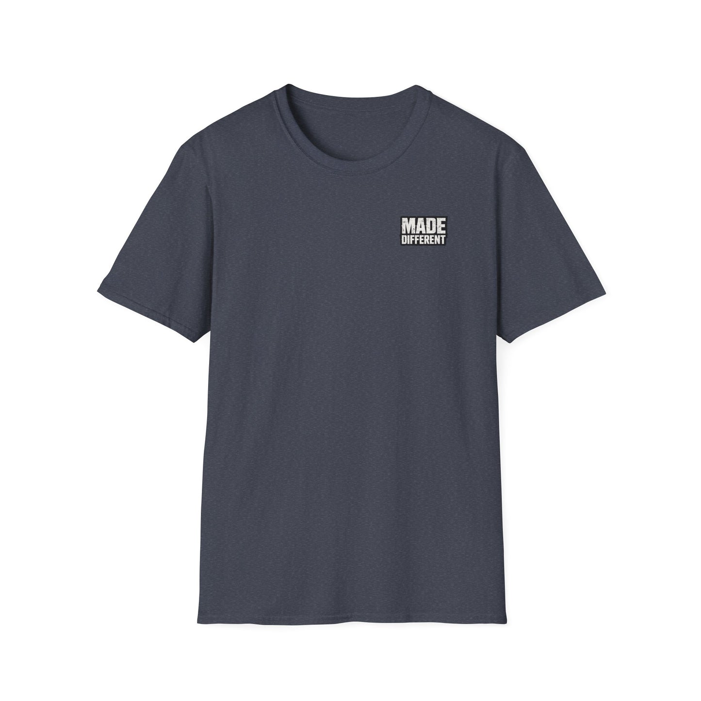 Blue Collar Made T-Shirt — Skull Hardhat Workwear Tee