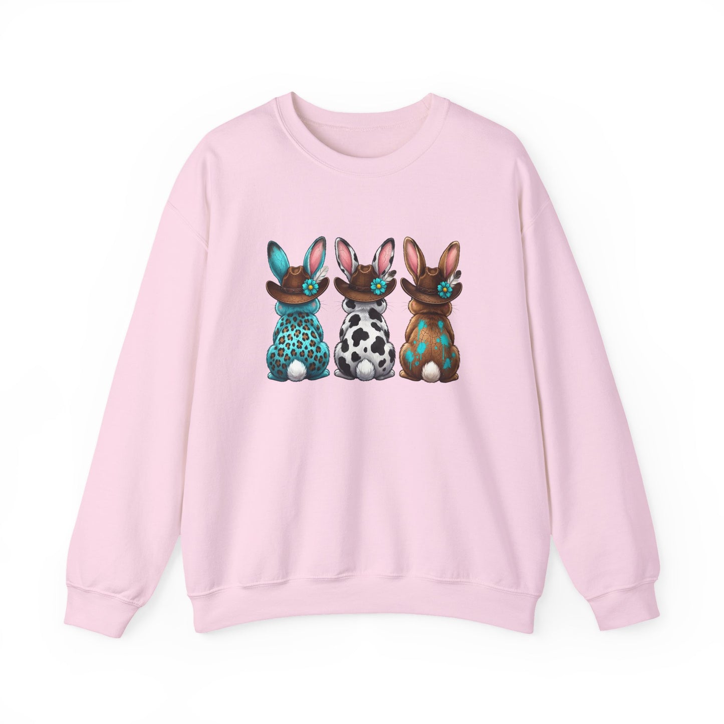 Easter Trio Bunny Crewneck Sweatshirt