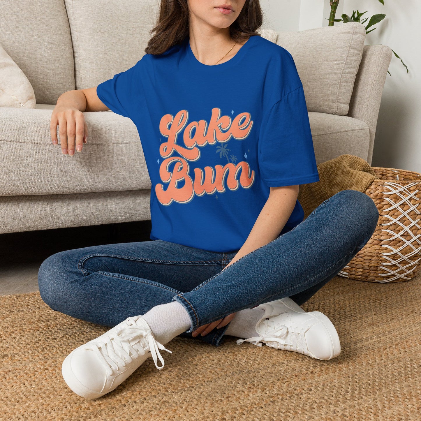 Lake Bum T-Shirt — Retro Beach Vibes Graphic Tee