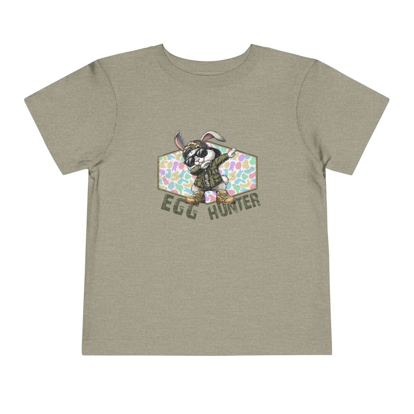 Egg Hunter Toddler Tee — Cute Bunny Easter Egg Hunt Shirt