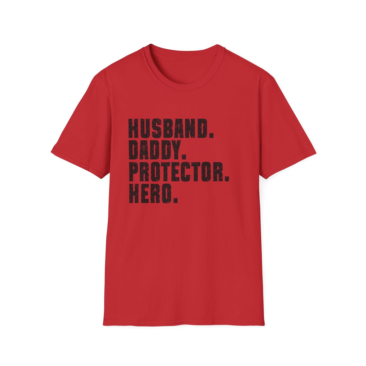 Husband Daddy Protector Hero T‑Shirt — Father's Day Gift Tee