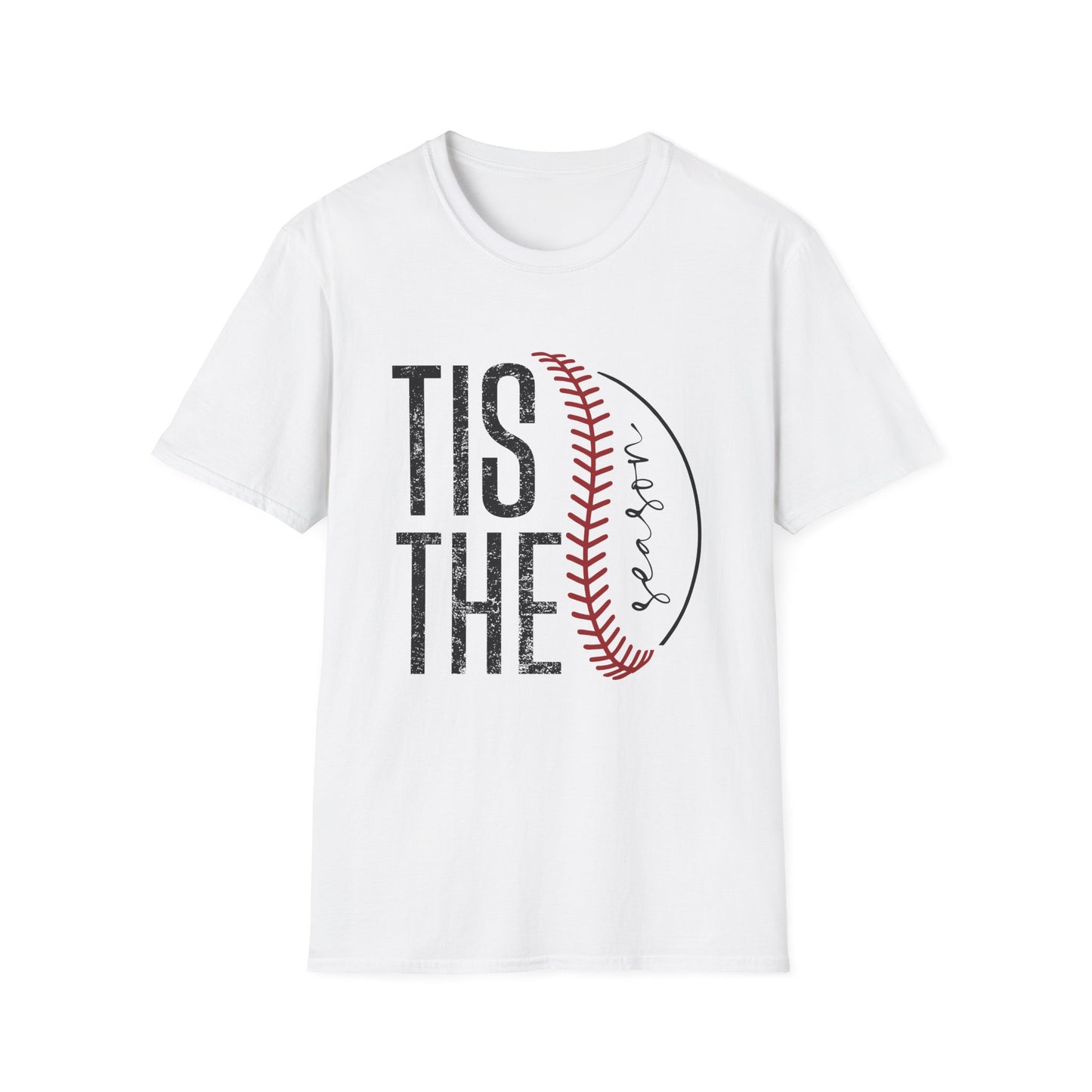 T-Shirt - "Tis The" Baseball Graphic Tee