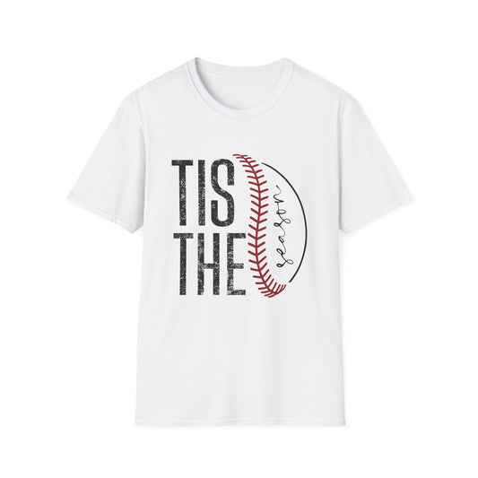 T-Shirt - "Tis The" Baseball Graphic Tee