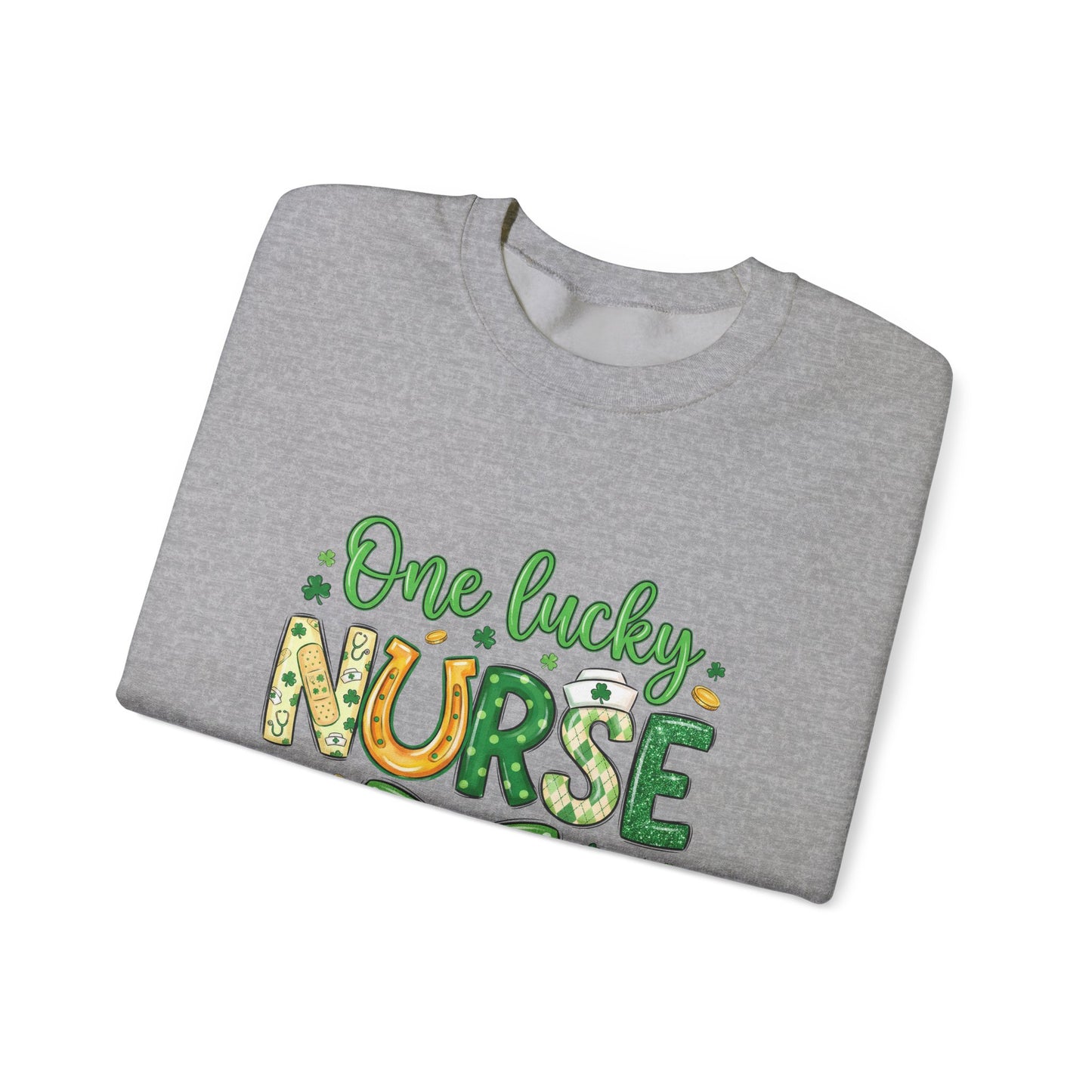 One Lucky Nurse Sweatshirt — St. Patrick’s Day Nurse Gift