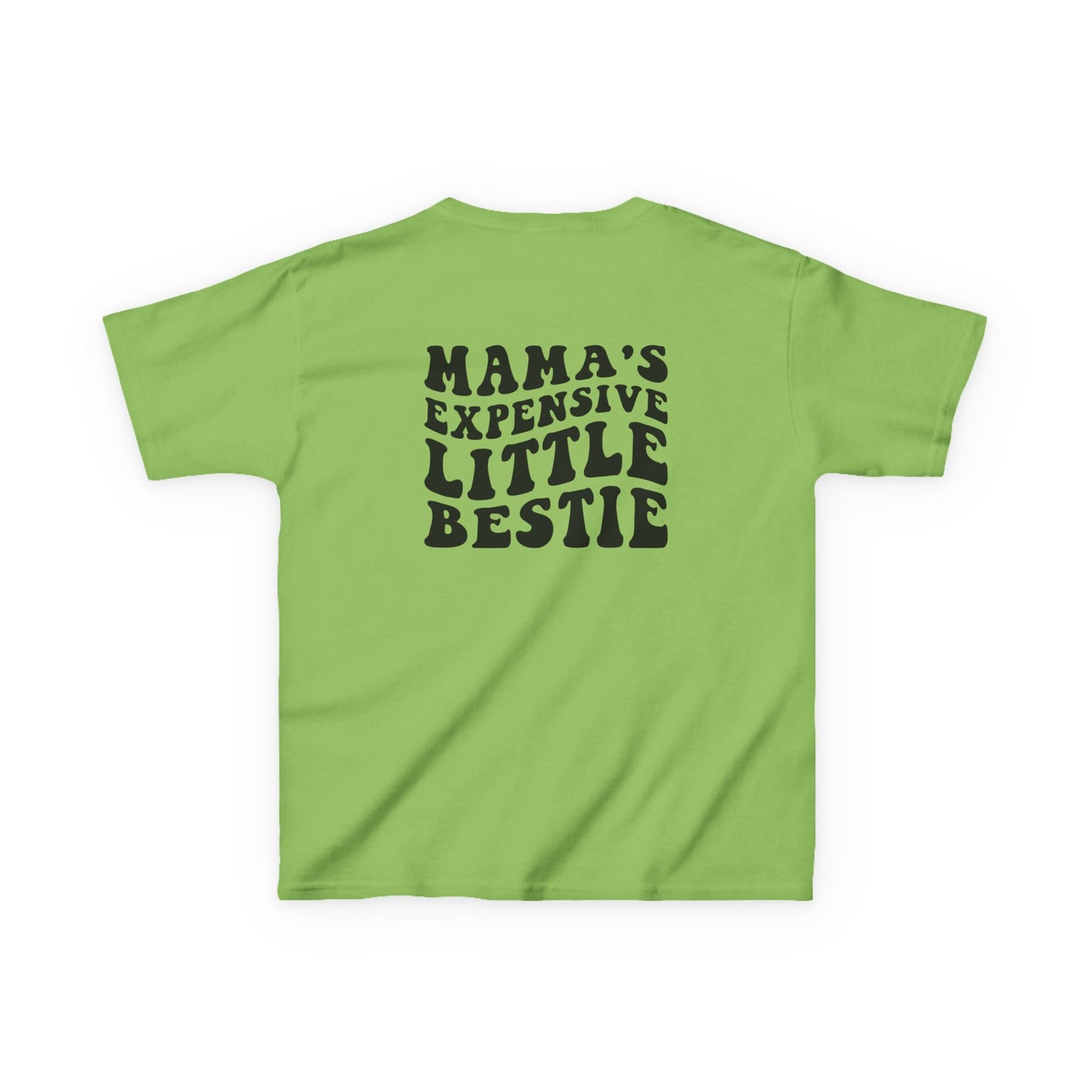 Kids Tee — "Mama's Expensive Little Bestie" Retro Graphic
