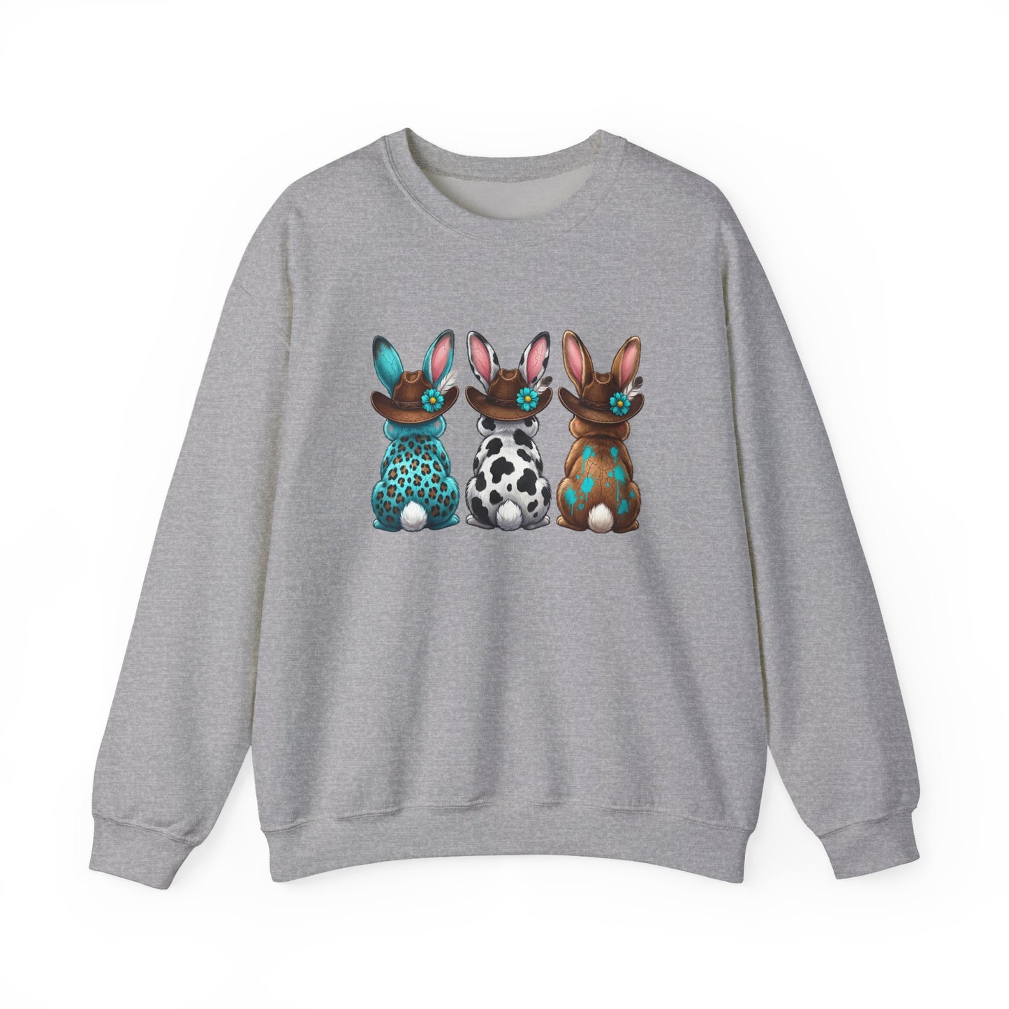 Easter Trio Bunny Crewneck Sweatshirt
