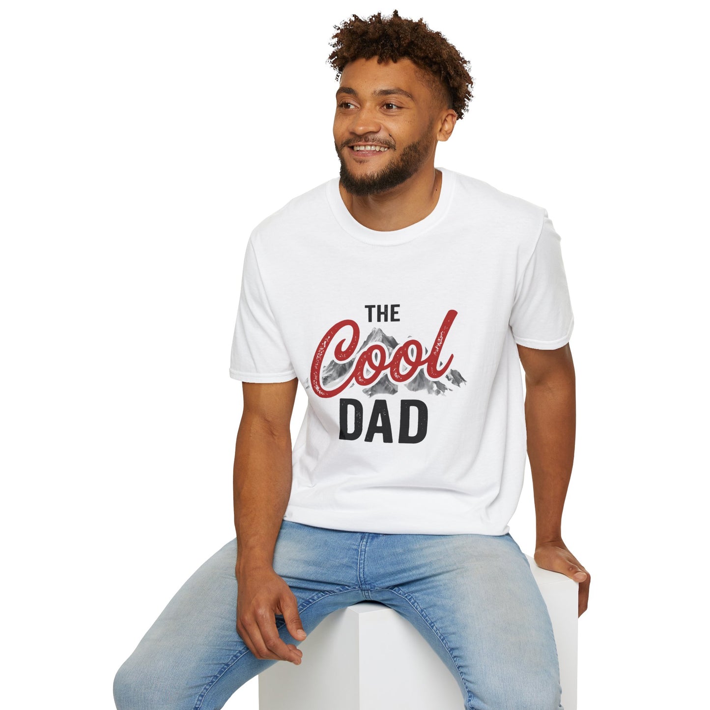 Cool Dad T-Shirt — 'The Cool' Vintage Mountain Dad Tee