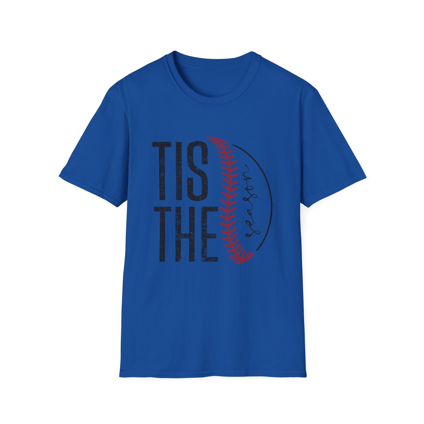 T-Shirt - "Tis The" Baseball Graphic Tee