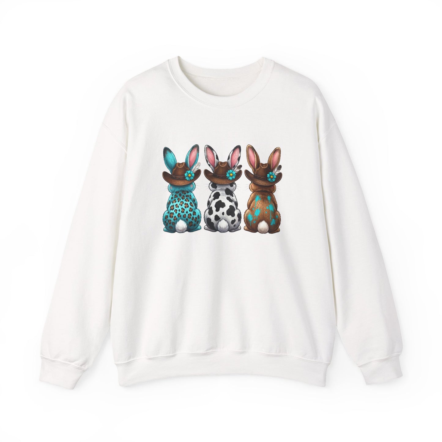 Easter Trio Bunny Crewneck Sweatshirt