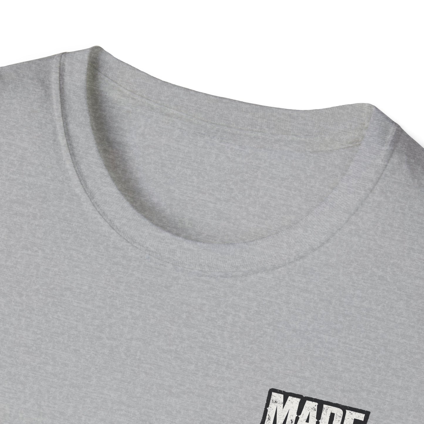 Blue Collar Made T-Shirt — Skull Hardhat Workwear Tee