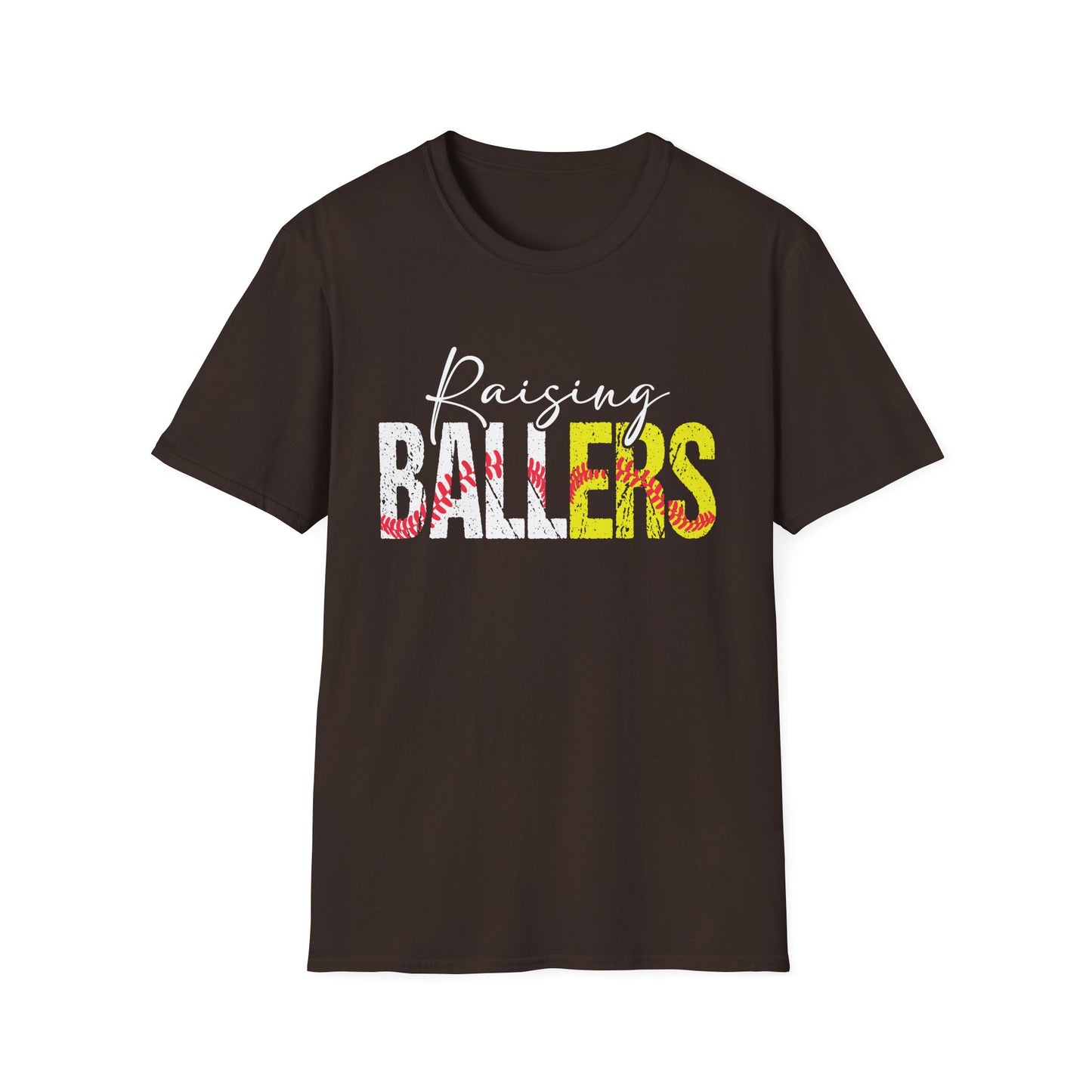 Raising Ballers T-Shirt — Basketball Mom/Dad Tee