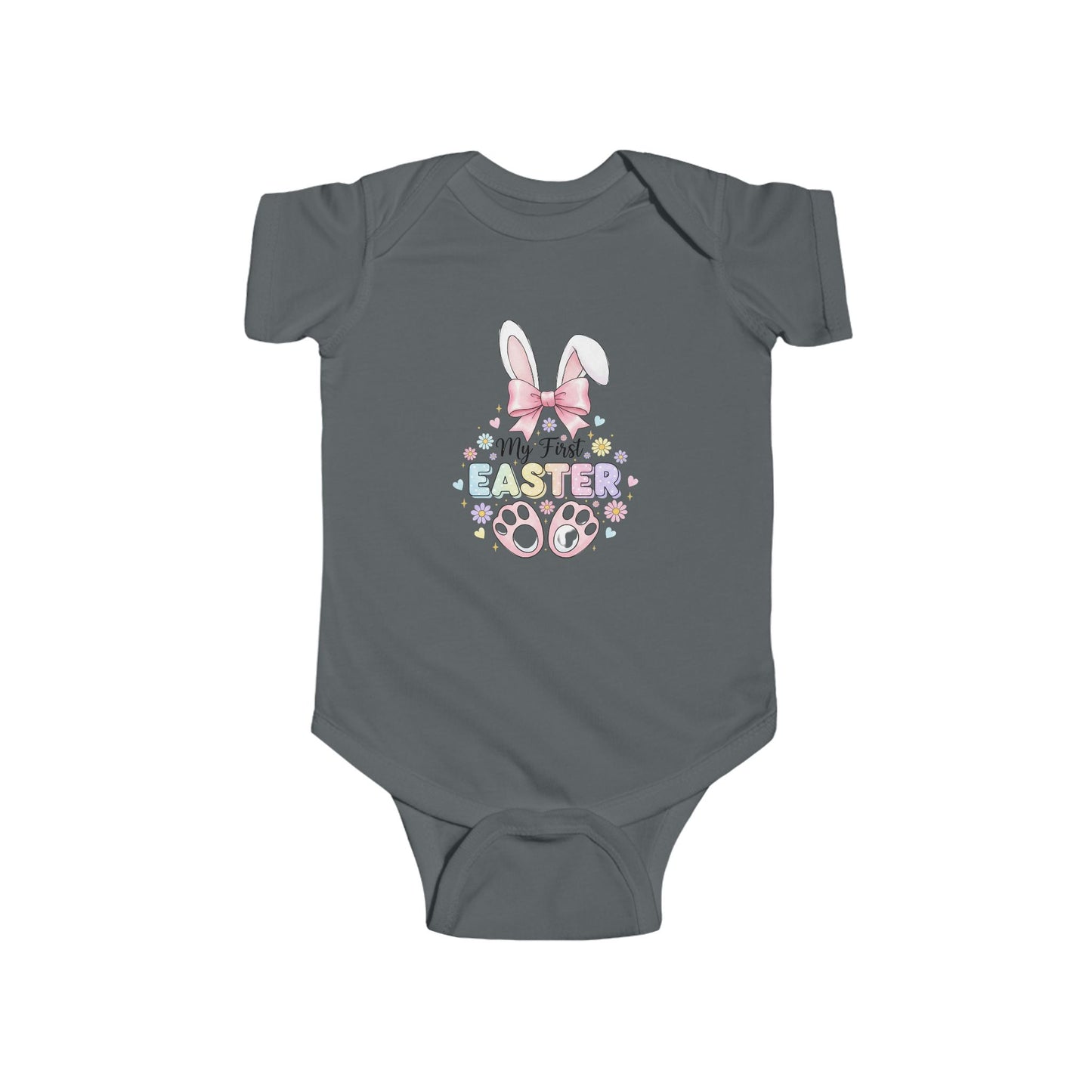 My First Easter Infant Bodysuit — Baby Bunny Easter Onesie