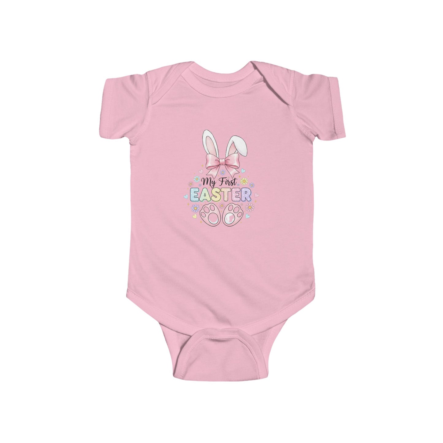 My First Easter Infant Bodysuit — Baby Bunny Easter Onesie