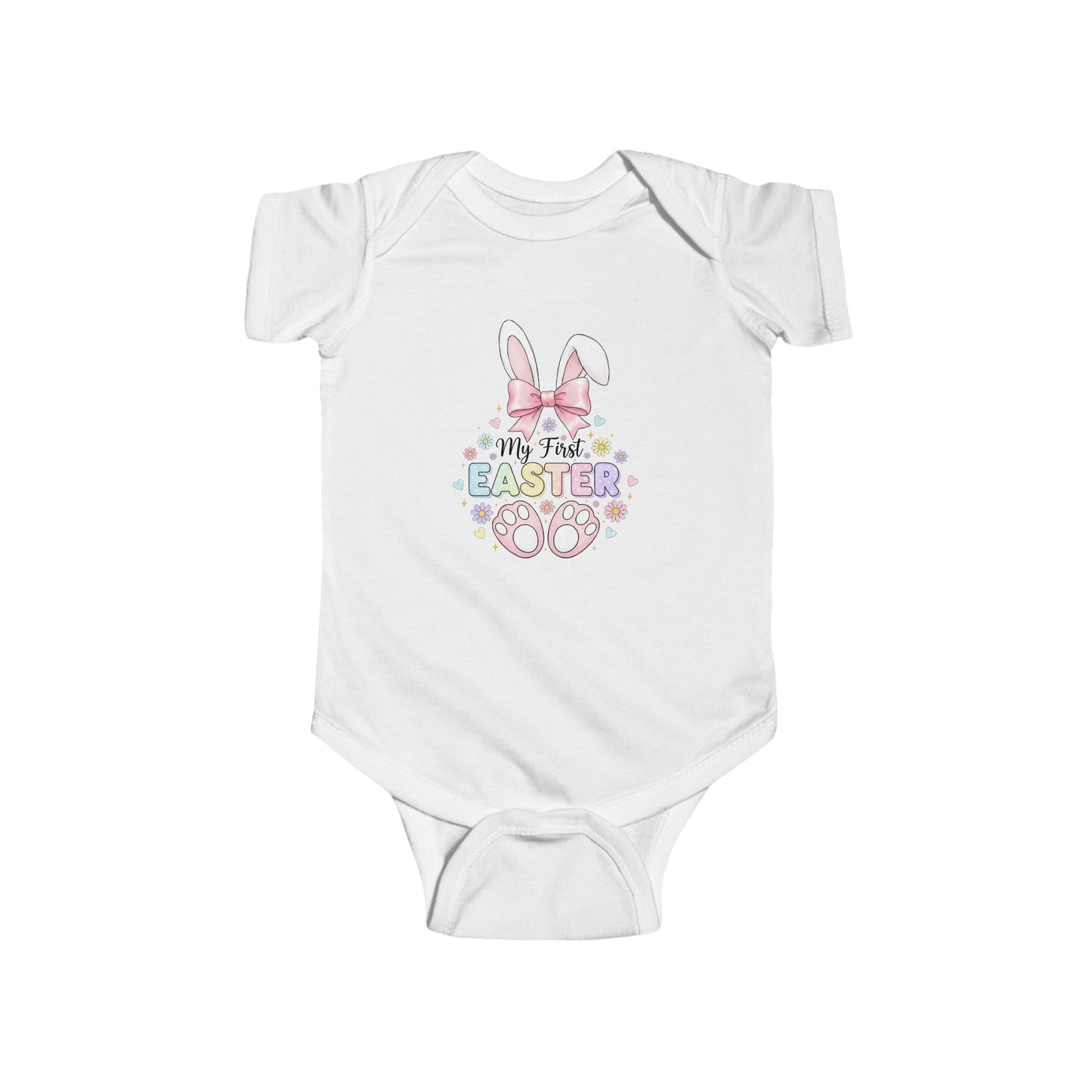 My First Easter Infant Bodysuit — Baby Bunny Easter Onesie