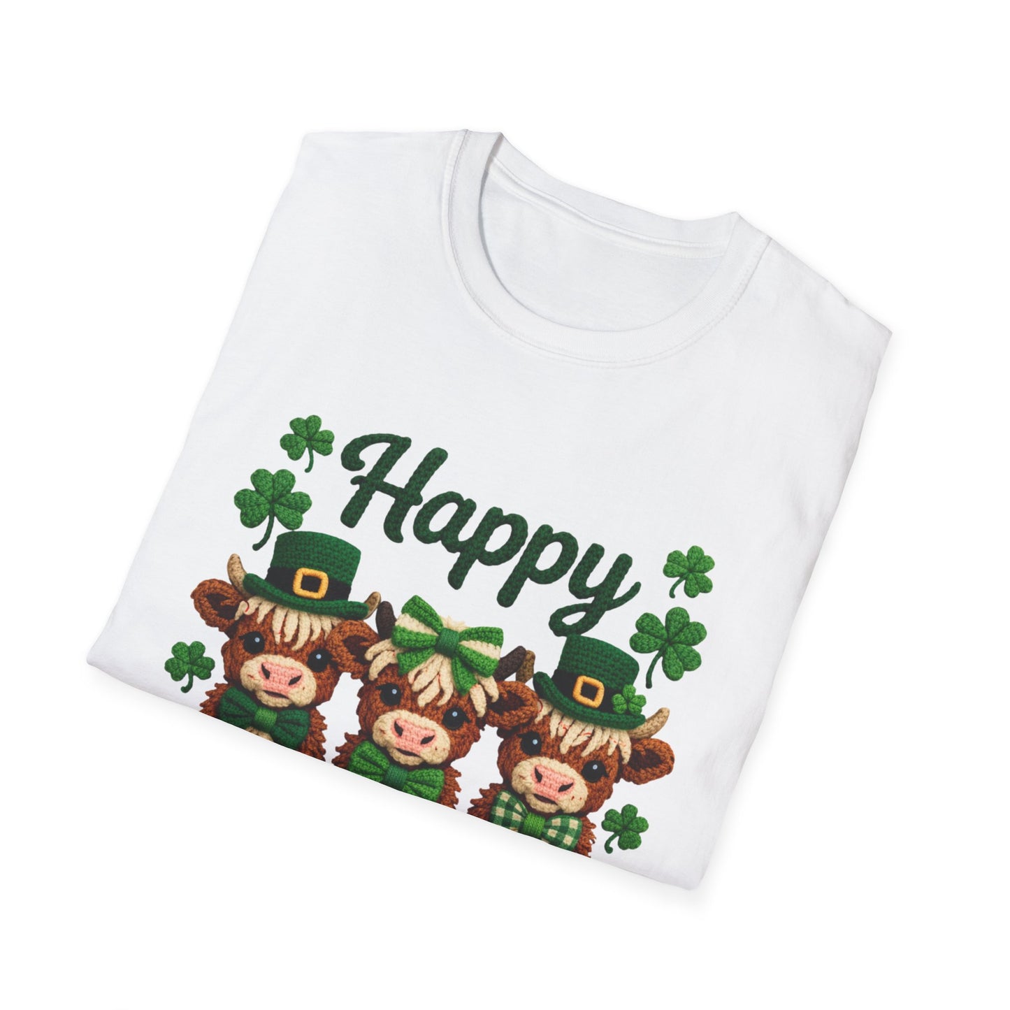 St. Patrick's Day T-Shirt Cow