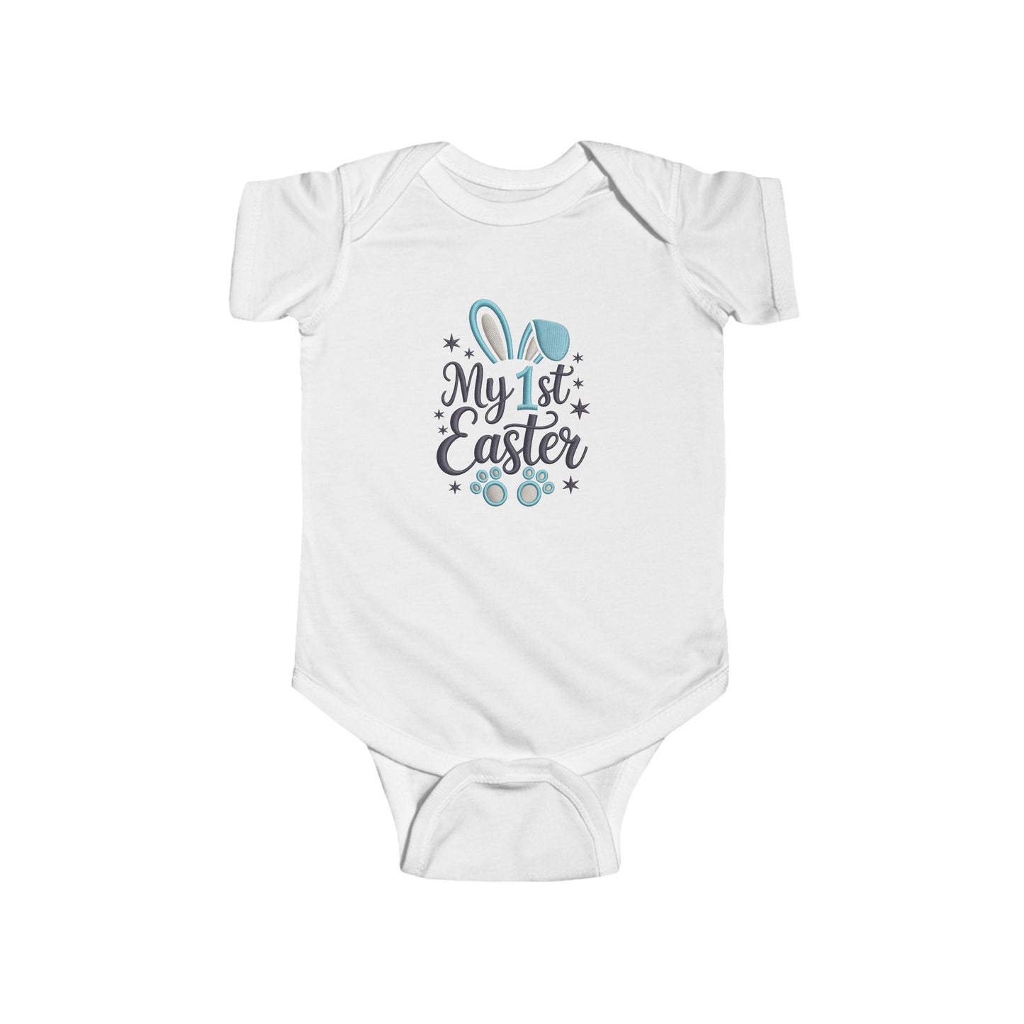 Infant Bodysuit - "My 1st Easter" Cute Bunny Ears Newborn Onesie