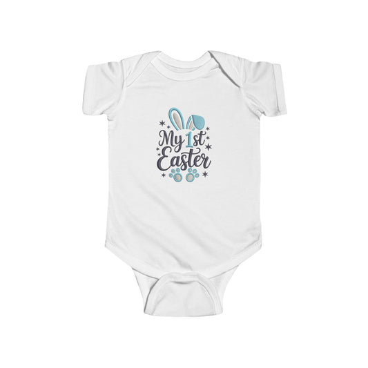 Infant Bodysuit - "My 1st Easter" Cute Bunny Ears Newborn Onesie