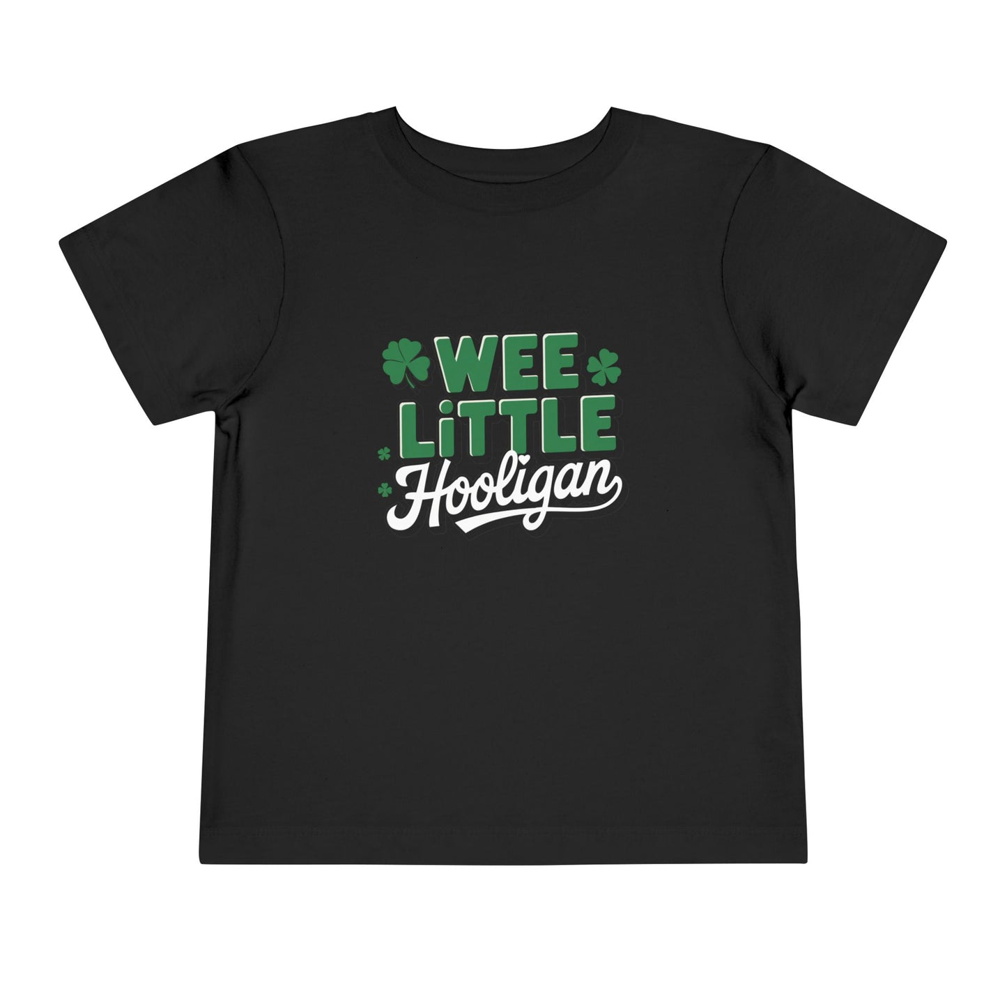 Wee Little Hooligan Toddler Tee — St. Patrick's Day Shamrock Kids Shirt