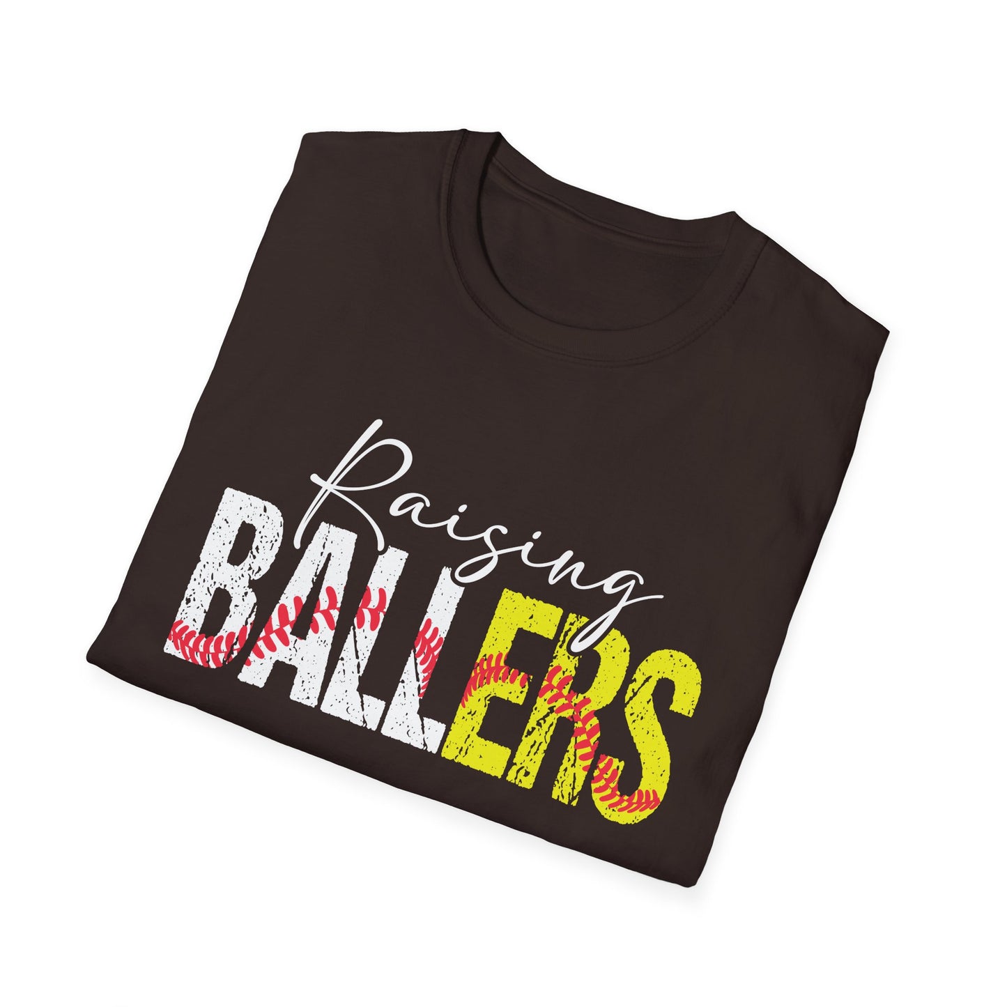 Raising Ballers T-Shirt — Basketball Mom/Dad Tee