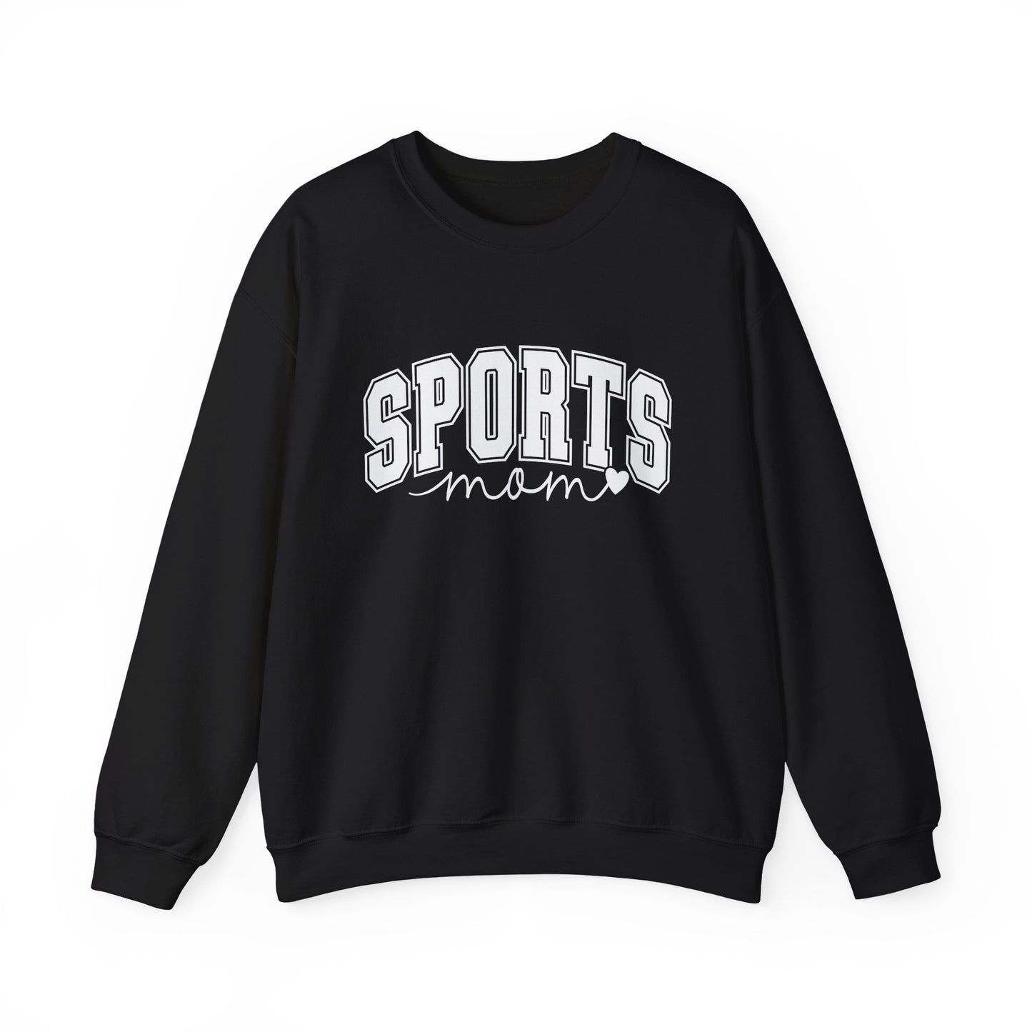 Sports Mom Crewneck Sweatshirt — Athletic Mom Graphic Pullover