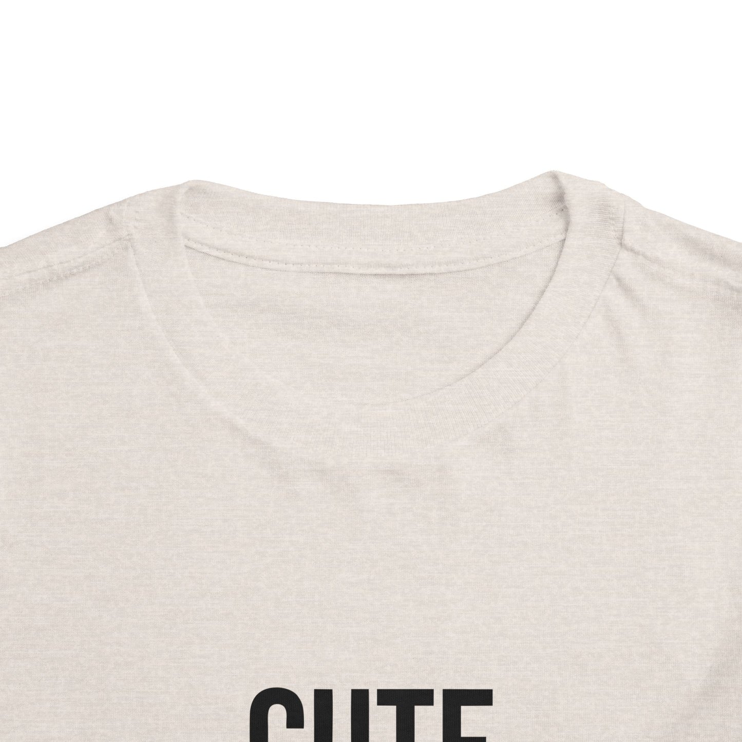 Toddler Tee – "Cute, Smart and a Little Bit Dramatic" Graphic Shirt
