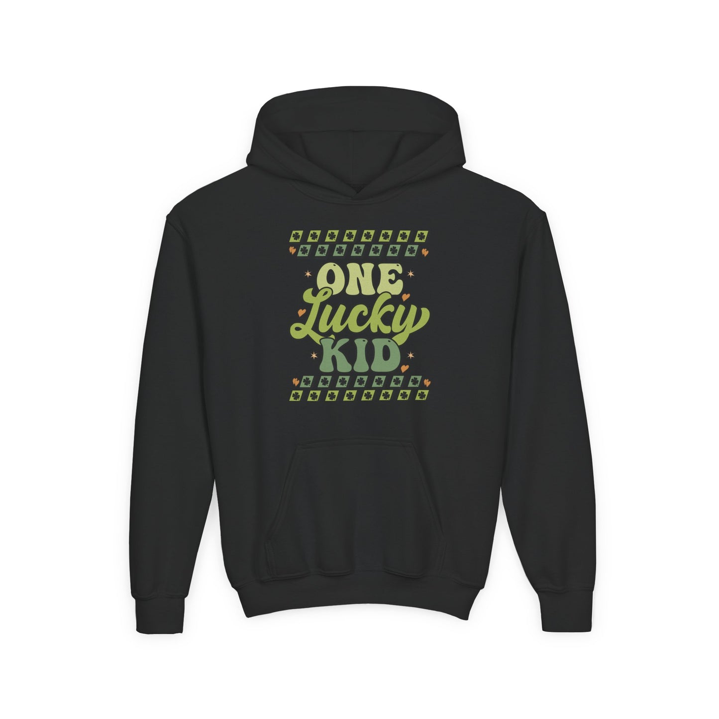 One Lucky Kid Hoodie — Youth St. Patrick's Day Lucky Kid Sweatshirt