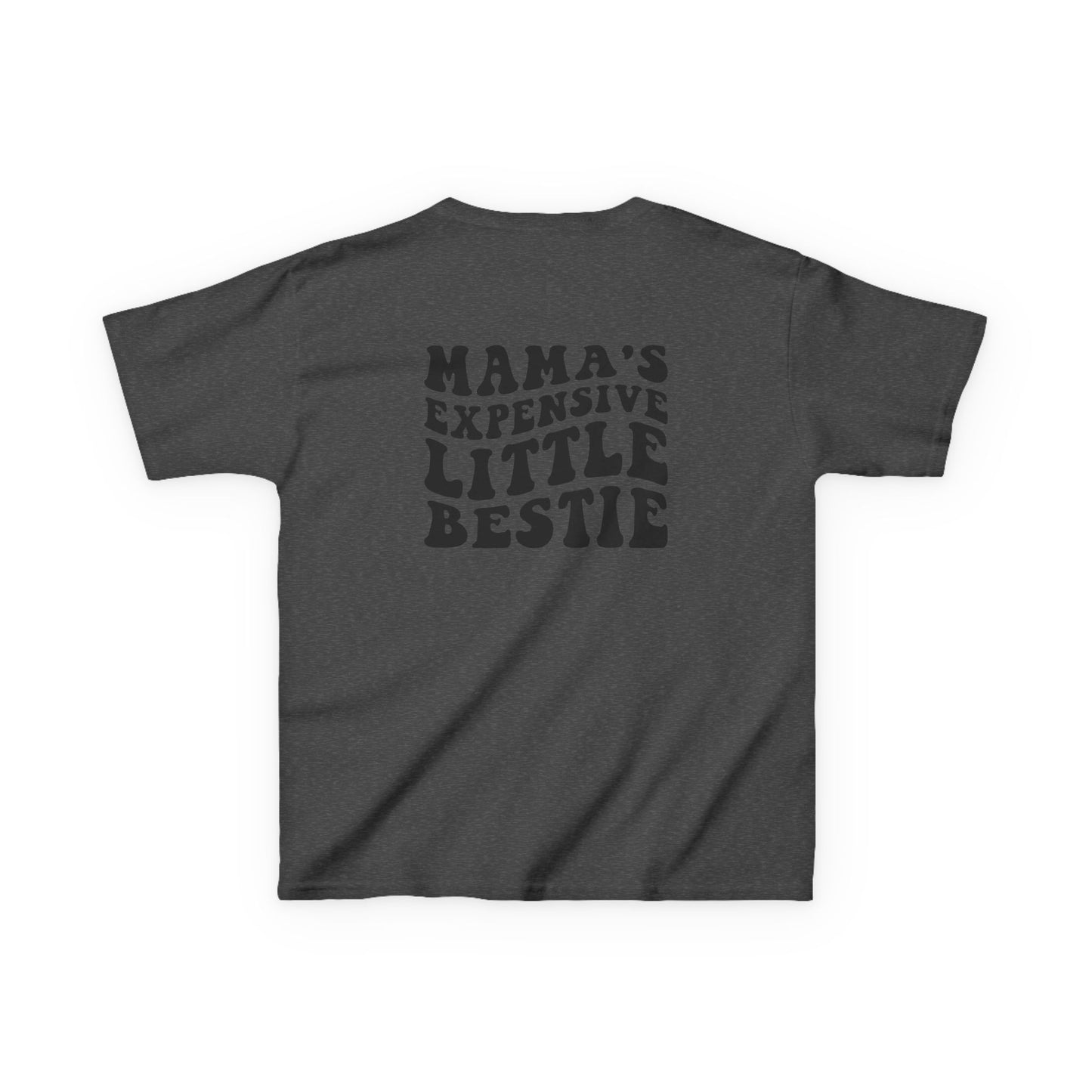 Kids Tee — "Mama's Expensive Little Bestie" Retro Graphic