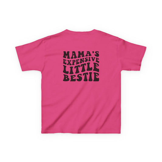 Kids Tee — "Mama's Expensive Little Bestie" Retro Graphic