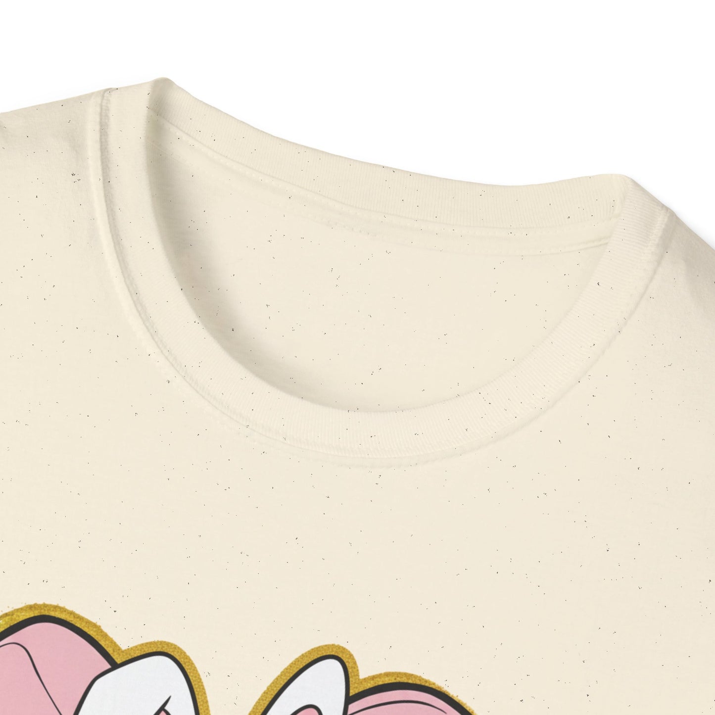 Girls' Back-to-School Bow Pencil T-Shirt — Cute Pink Ribbon & Notebook Graphic