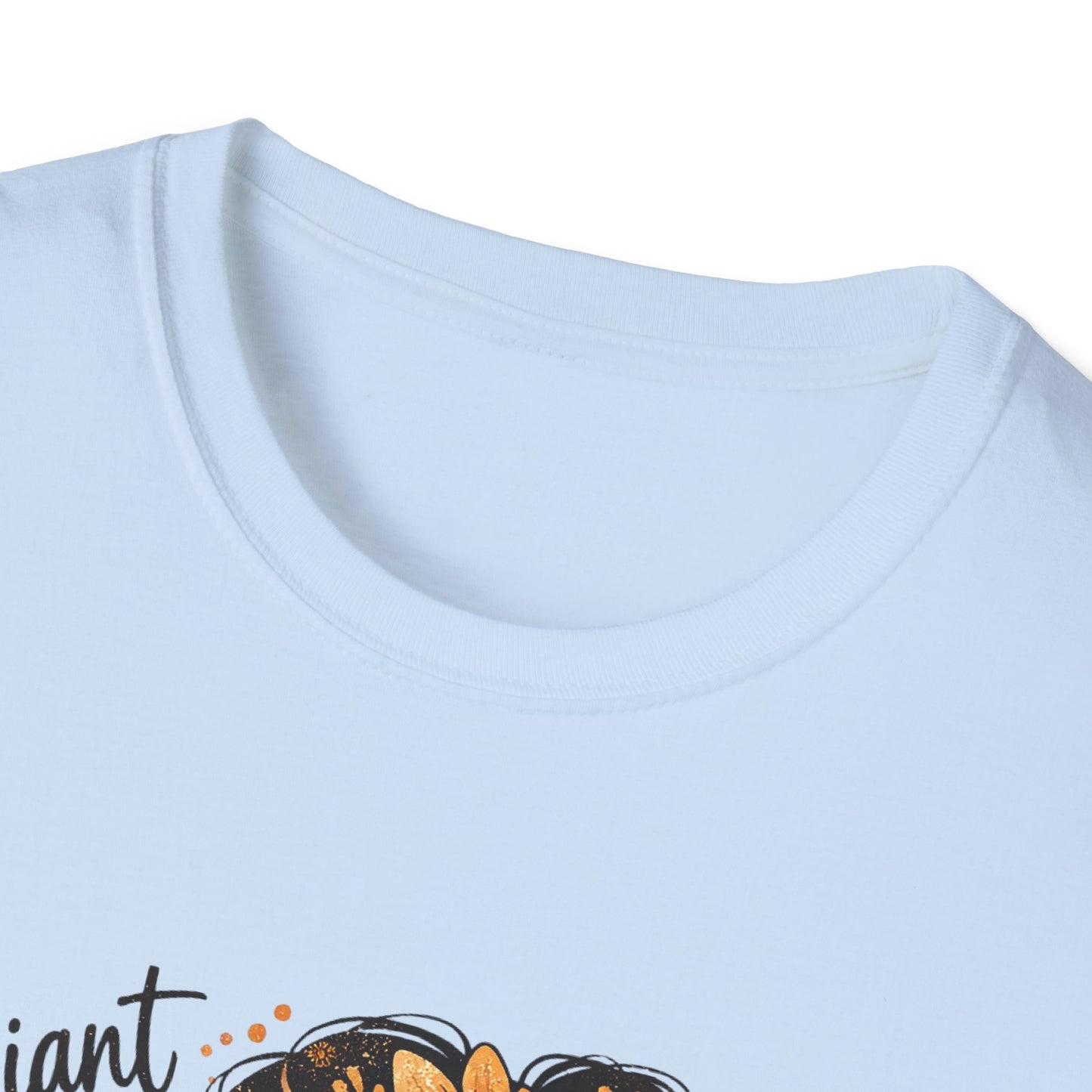 Mother Floral Silhouette T-Shirt — Radiant Loving Patient Design for Mom (Mother)