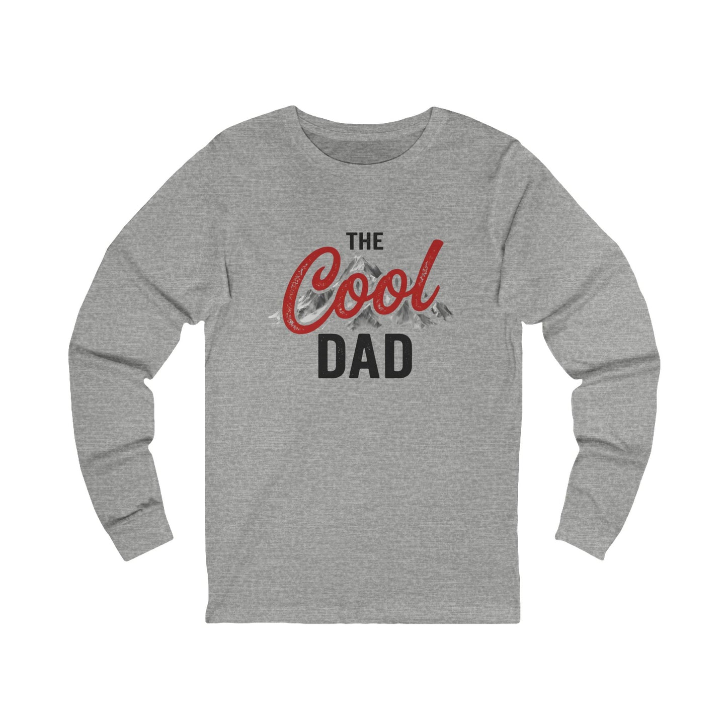 Cool Dad Long Sleeve Tee — "The Cool Dad" Fathers Day Shirt