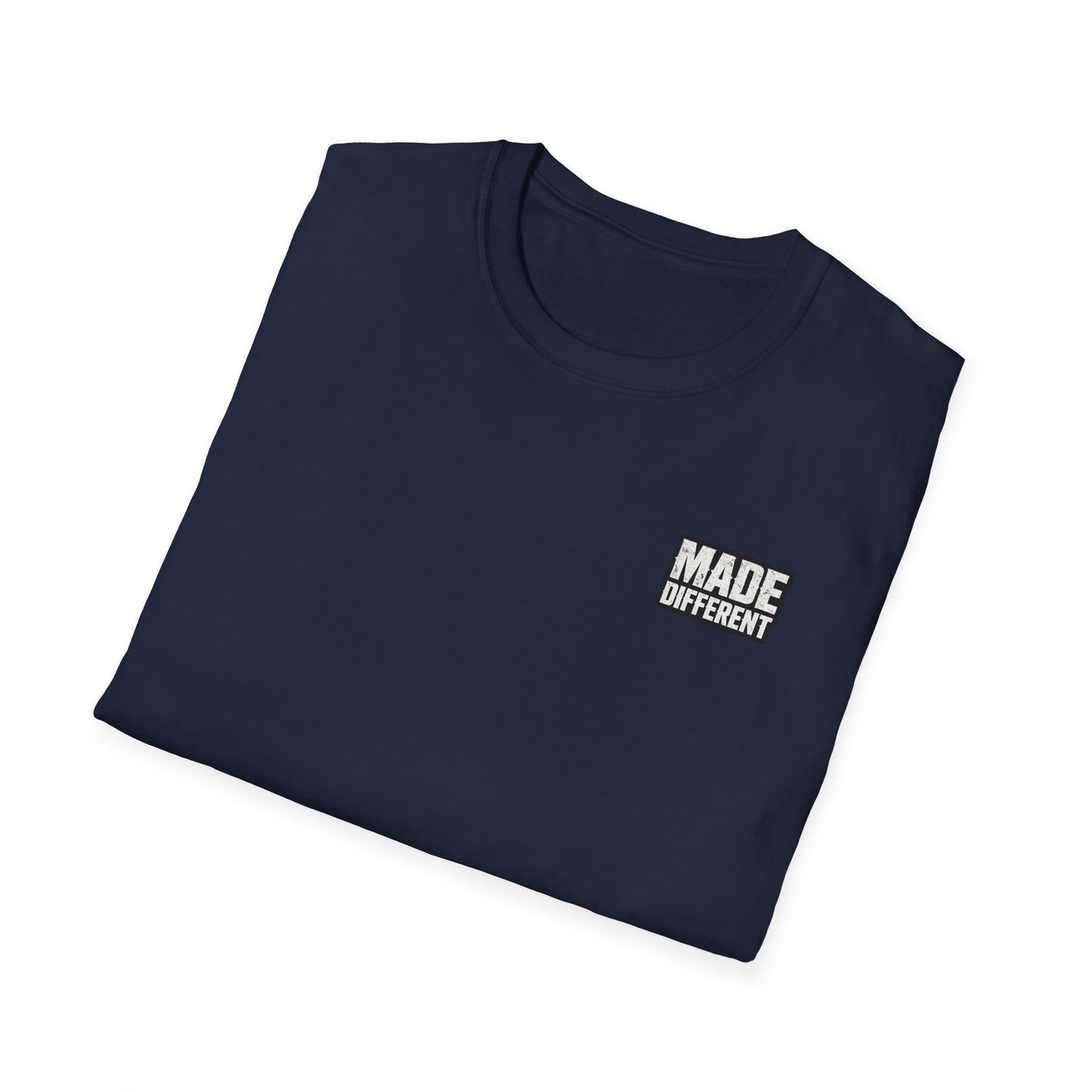 Blue Collar Made T-Shirt — Skull Hardhat Workwear Tee