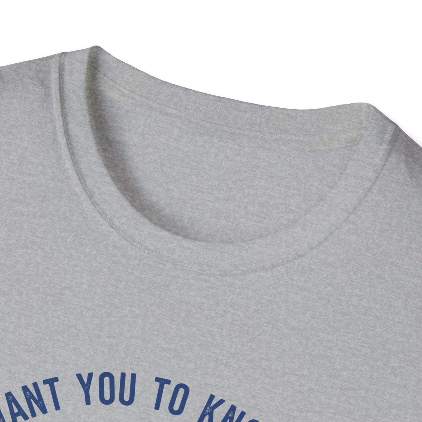 T-Shirt — "I Want You to Know That Someone Cares" Raccoon Comfort Tee