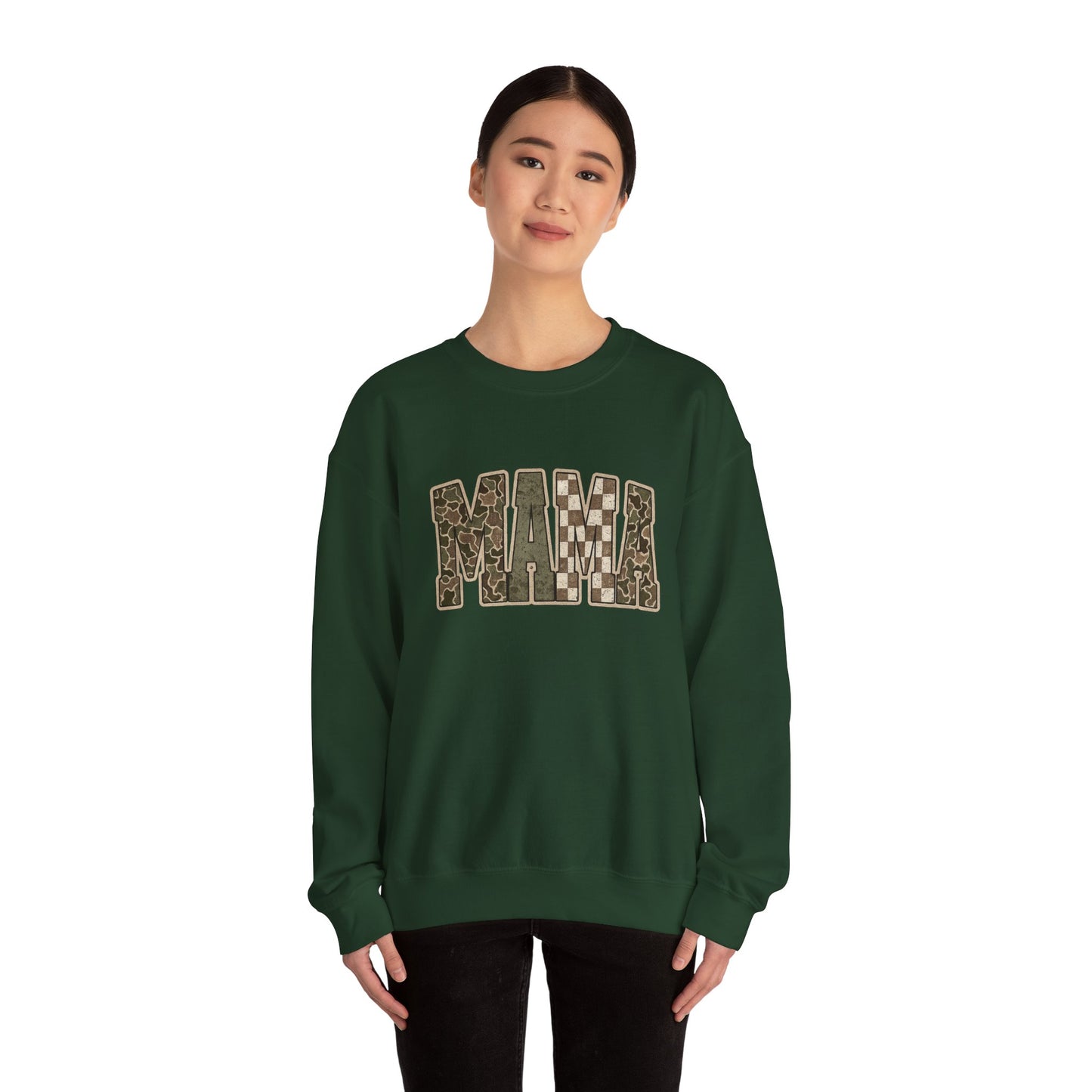 Mama Camo Crewneck Sweatshirt