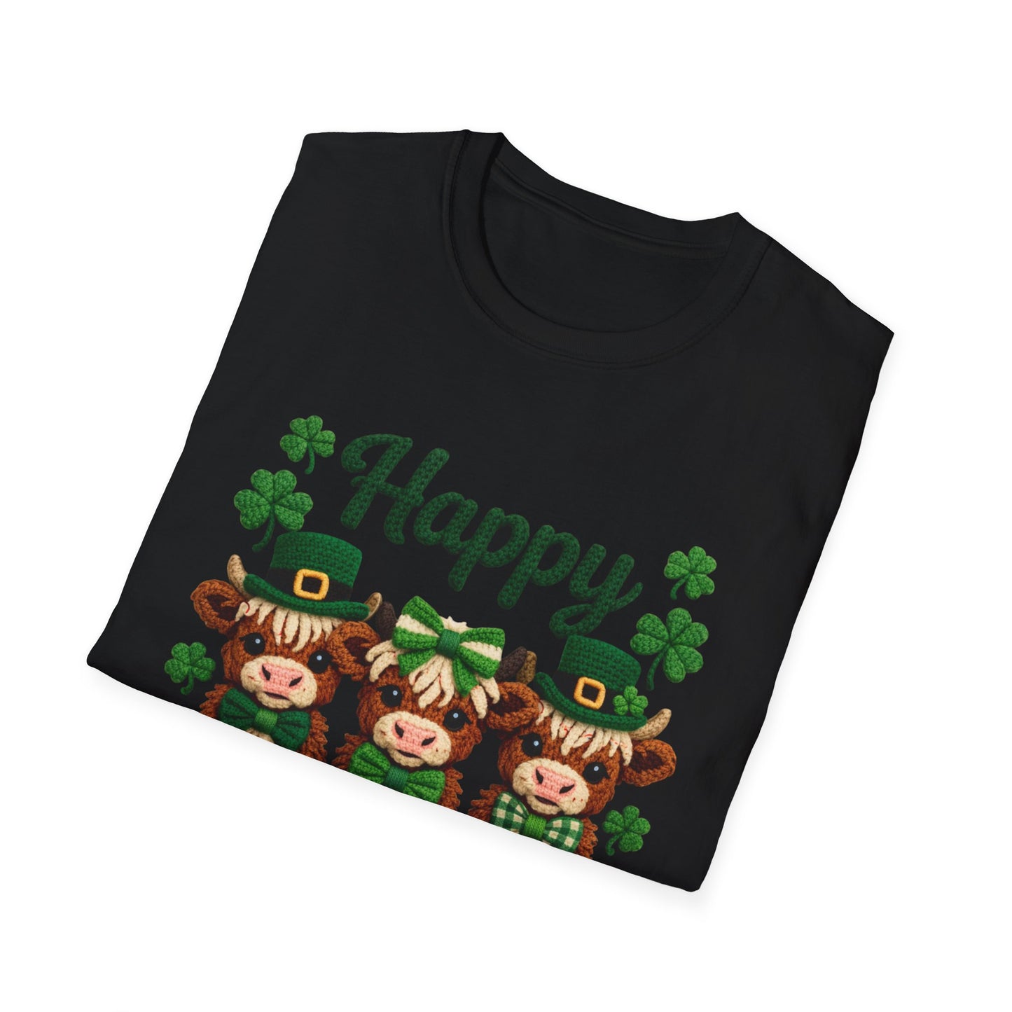 St. Patrick's Day T-Shirt Cow